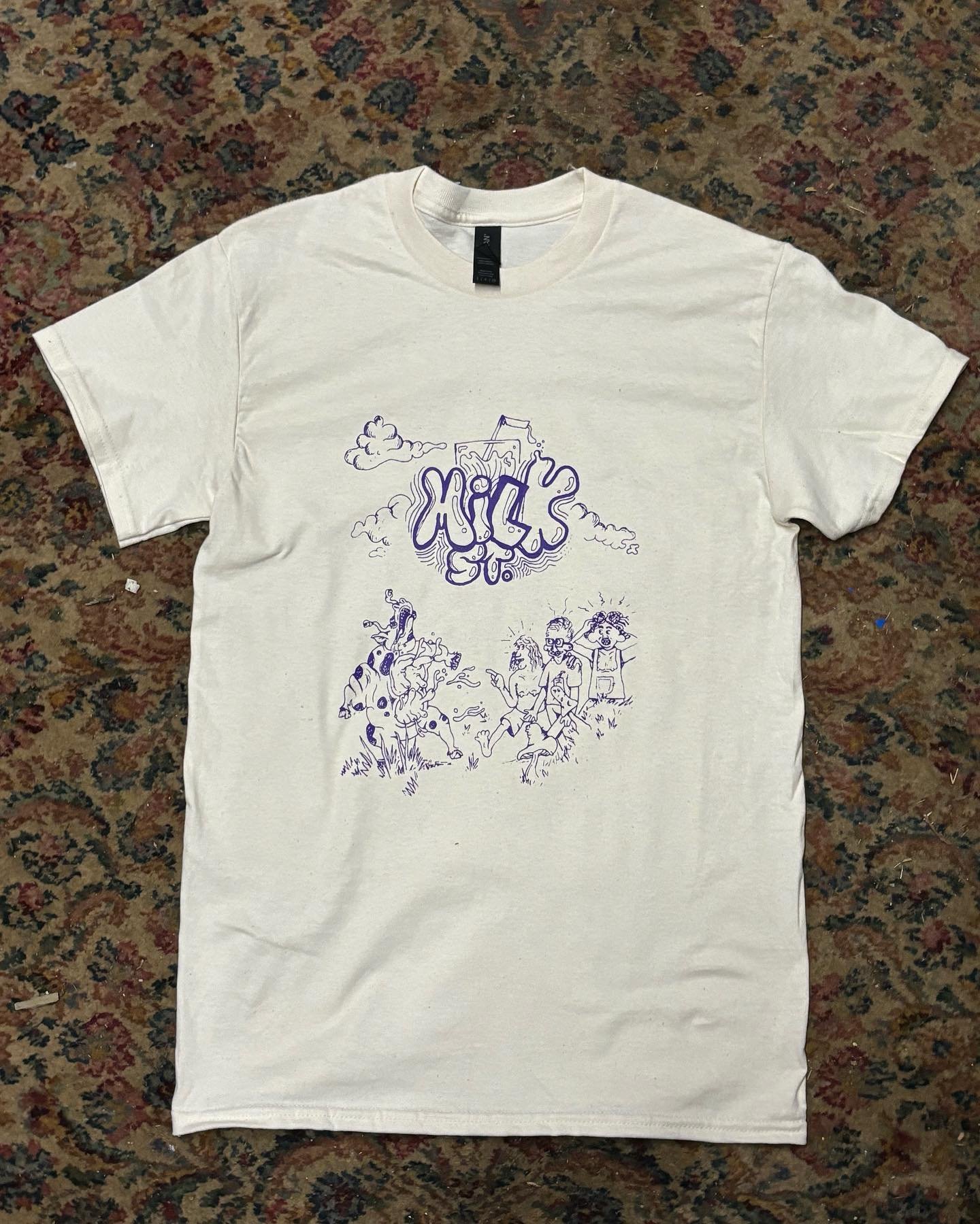 Get your vitamin D in with these purple on natural tees for @milkstreetband 

INK / Tiger Purple ELT- S @onestroke_inks 
On a classic @gildanwholesale unisex

hit us up for your next project 

Togetherpressma.com