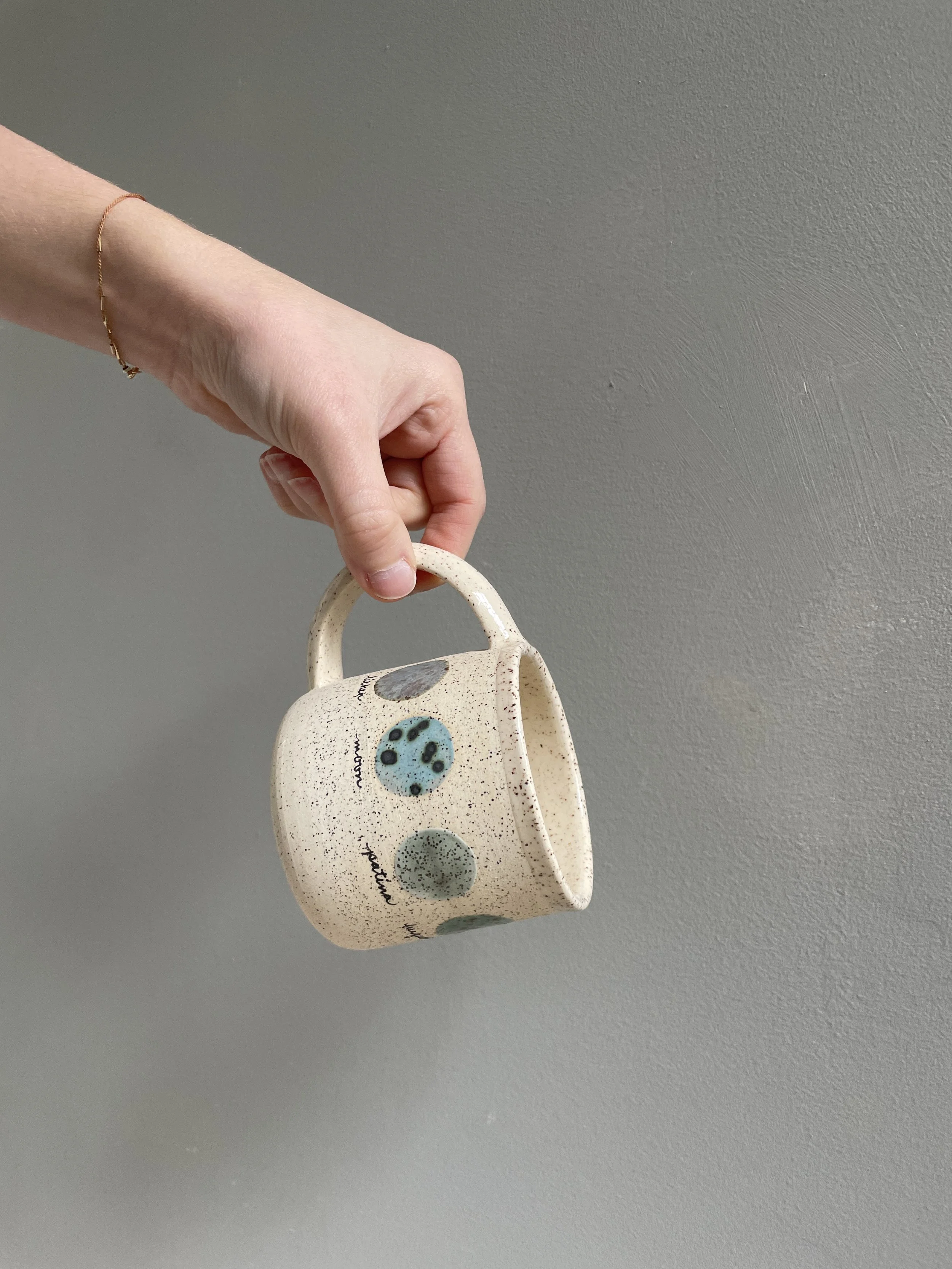 small swatches mug - blue/green palette 2