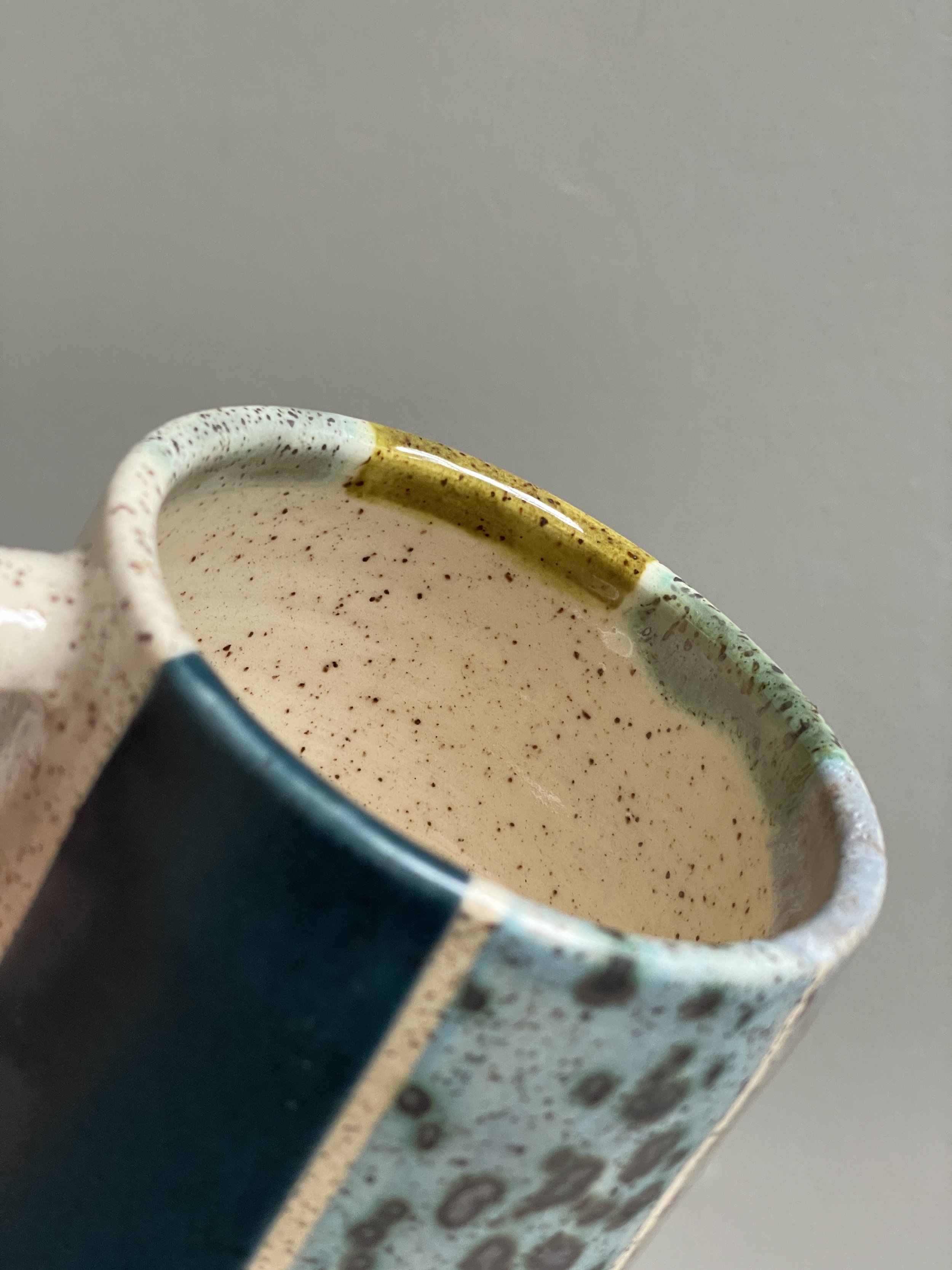 small swatches mug - blue/green palette 1