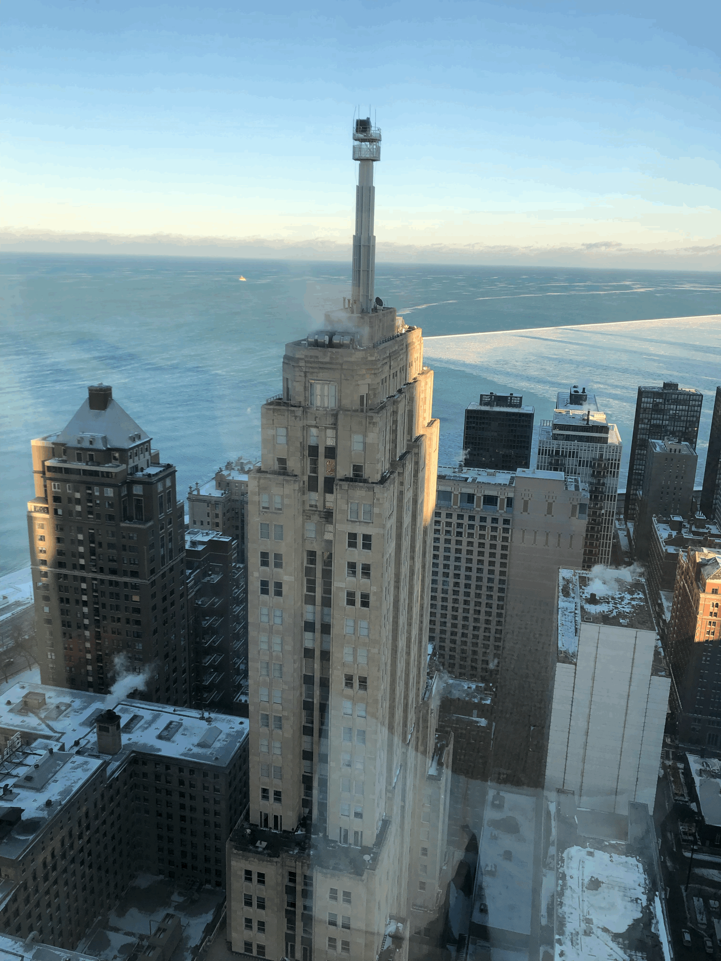 Hanging out in Chicago for Christmas Eve