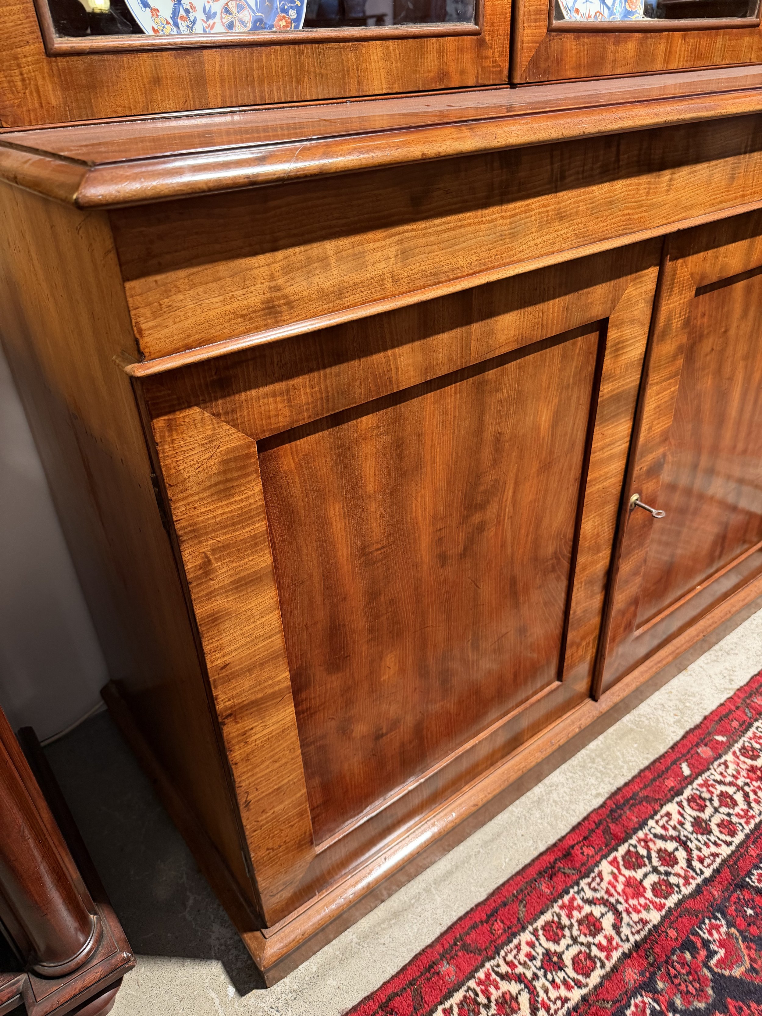 This is a picture of a very handsome William IV period mahogany bookcase c1830.