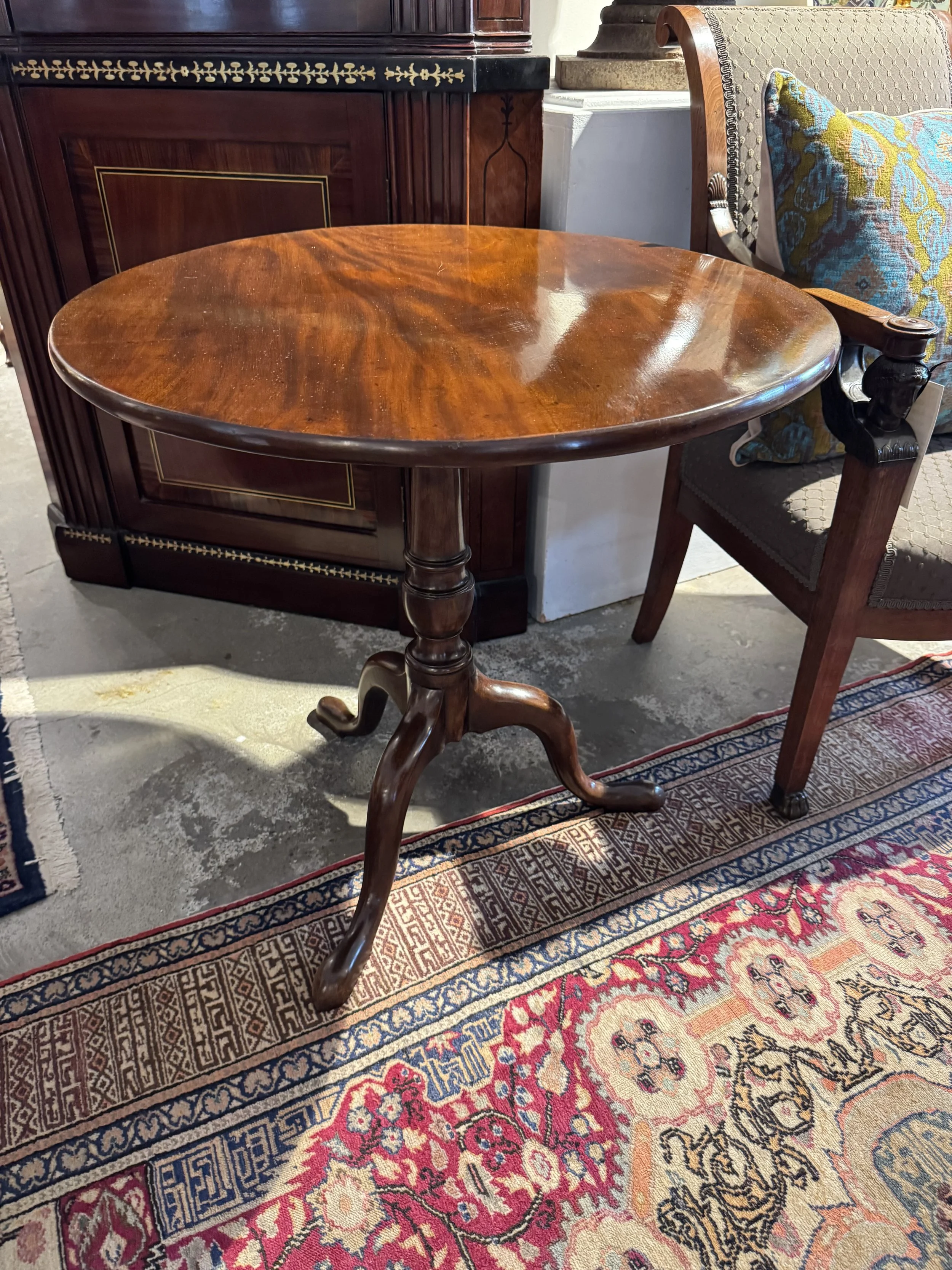 Georgian mahogany wine table