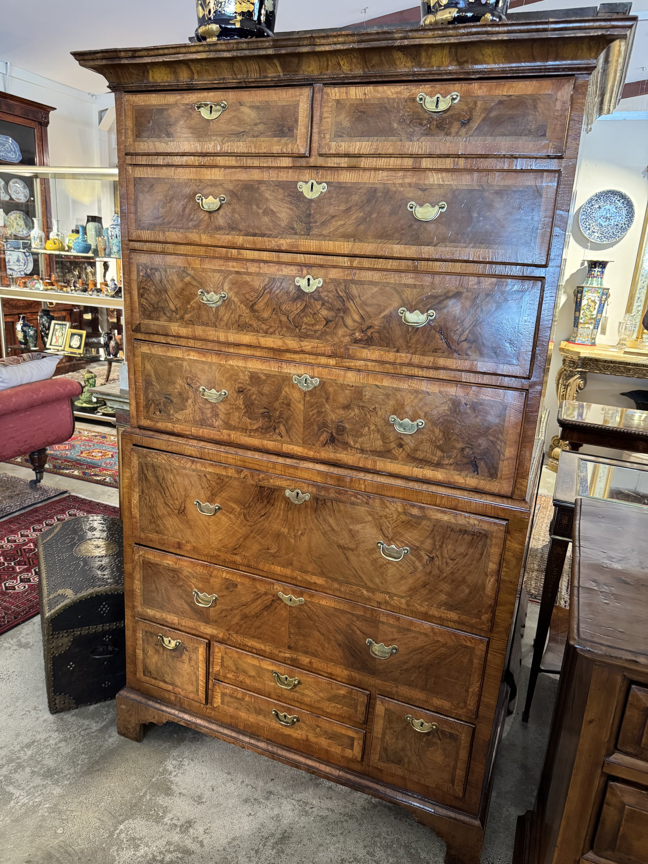 georgian chest on chest