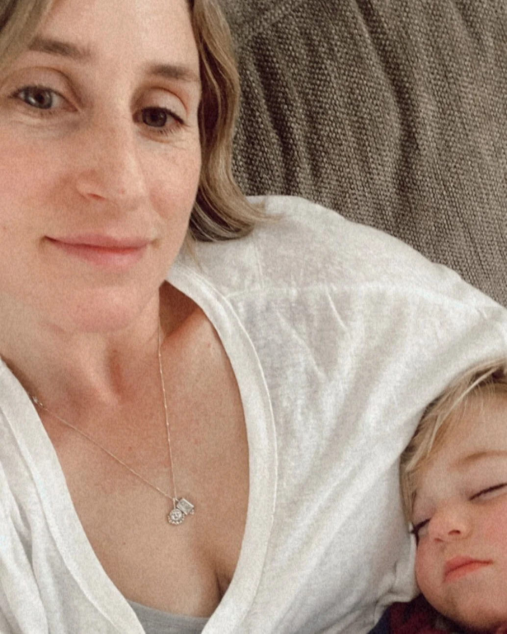 It&rsquo;s been 12 days since our last breastfeed.

Today I put him down to sleep without boob.

I wasn&rsquo;t sure how it would go,

but it was SO easeful.

&lsquo;Mummy cuggle&rsquo;

25 months of nourishing you, Sonny.

It has been such a joy.

A