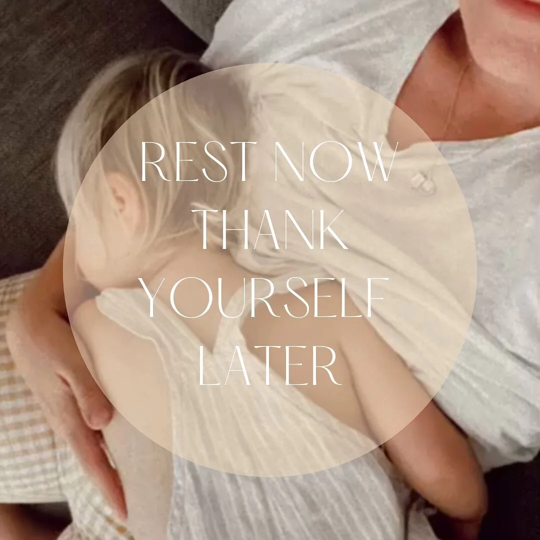I hear so many new mothers say &lsquo;but I&rsquo;m feeling SO good, I don&rsquo;t need to rest&rsquo; and it can be such an easy headspace to slide into, especially if you&rsquo;re still riding the post-birth high and even more so after a physiologi