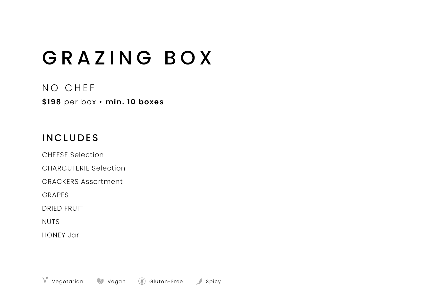 Grazing Box Catering (Drop Off) — Gingers