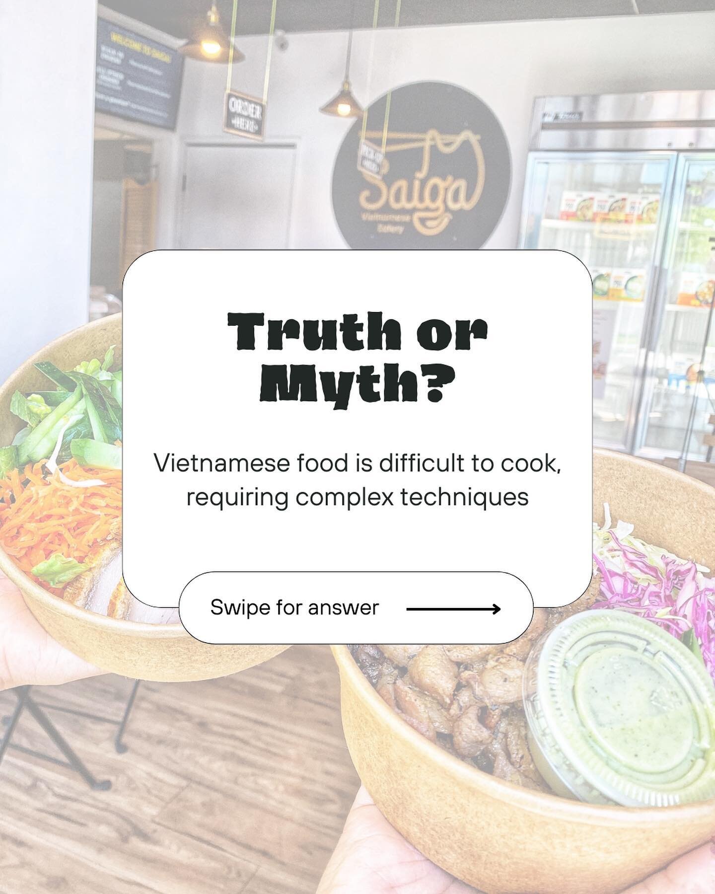 Truth or Myth 🤔

We are all for ditching the intimidation and let your inner chef shine!

... But if you're short on time and still want to experience all of the real authentic flavors, our crazy convenient frozen meals are for you 🫵🏼

🍜 Saiga 
?