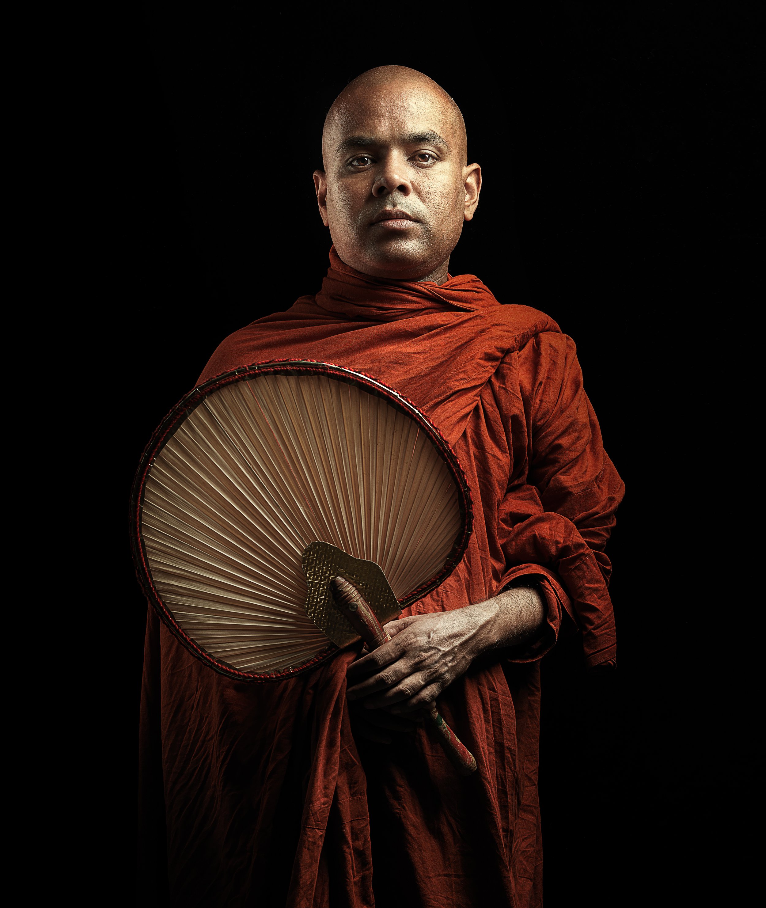 Buddhist monks portraits