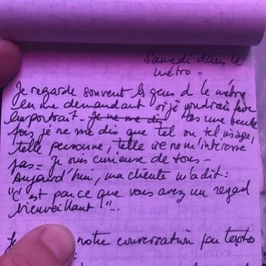 Retrouver des &eacute;crits c&rsquo;est toujours hyper int&eacute;ressant pour moi, &ccedil;a me fait des rappels que non je ne d&eacute;couvre pas, je r&eacute;p&egrave;te simplement&hellip; oui je le savais d&eacute;j&agrave;, oui je le disais d&ea