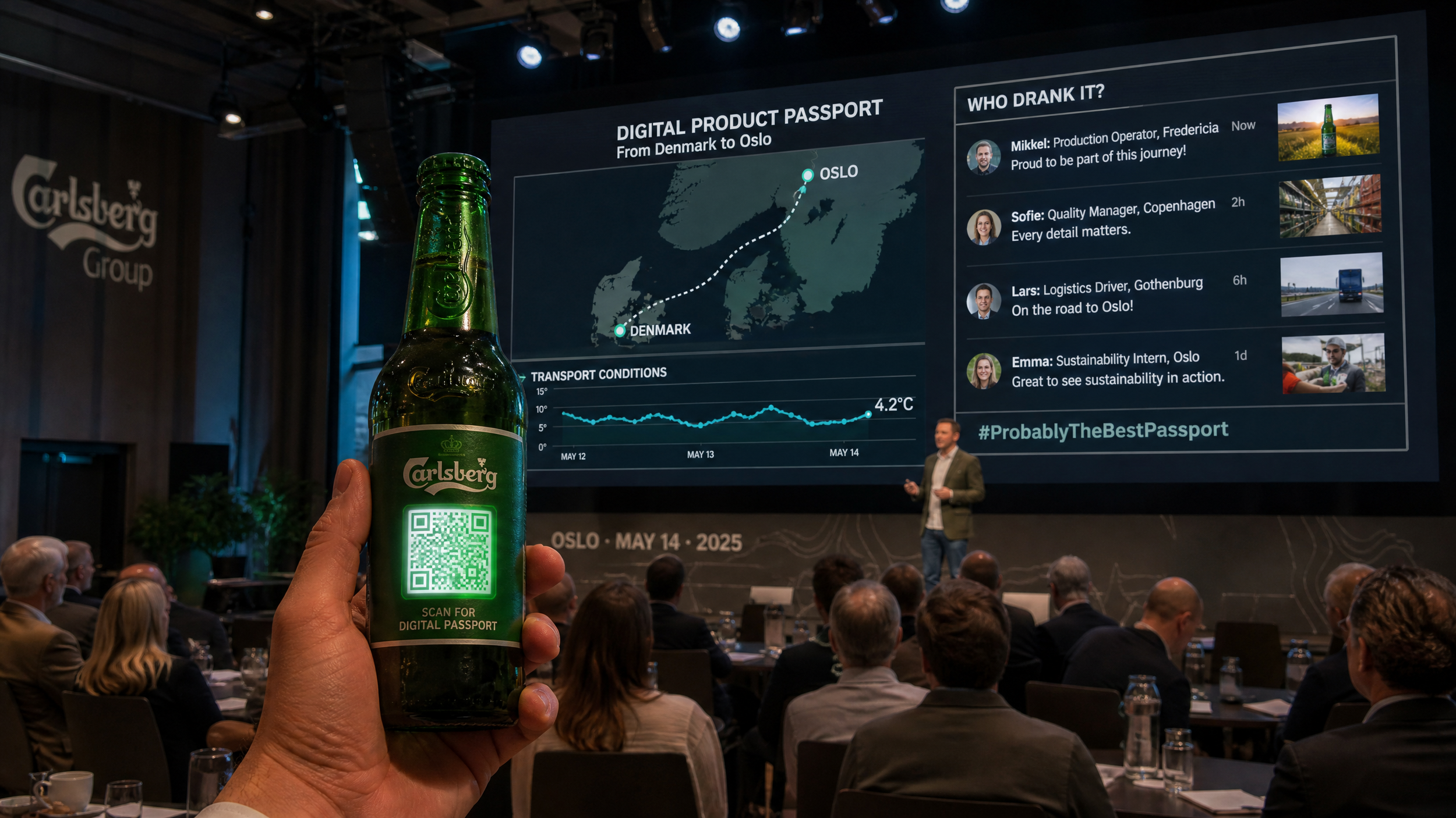 GS1 Nordic Summit: Slik gjorde vi en ølflaske til en del av et digitalt økosystem