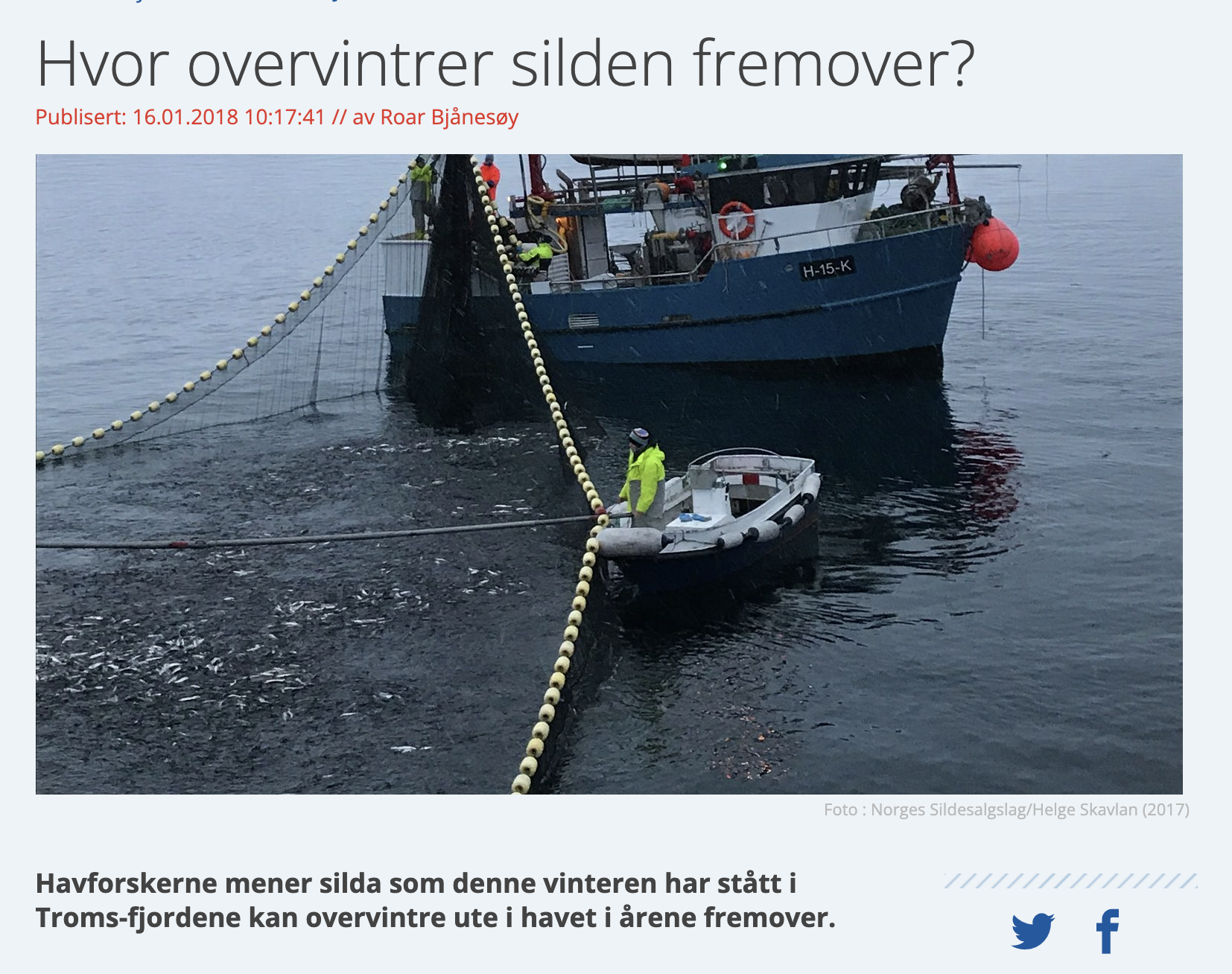 Hvor overvintrer fisken
