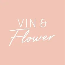 Text reading 'Vine & Flower' on a pink background.