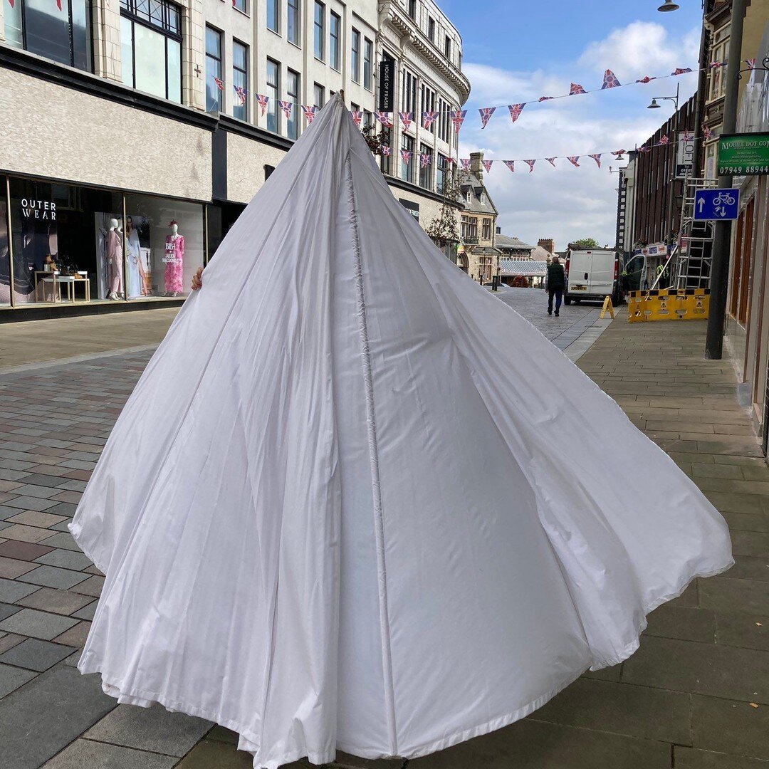 **EDIT!  Claimed** 

We're doing an office de-clutter 
who wants this beautiful teepee?

Needs collecting from Darlington town centre (but we can negotiate on when)
