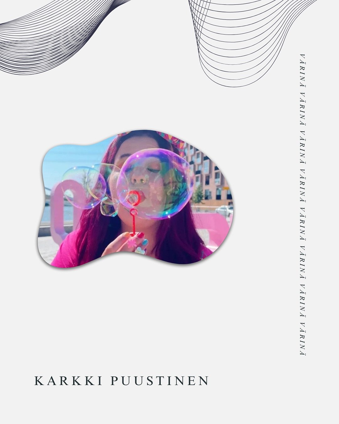 v͇&auml;͇r͇i͇n͇&auml;͇n͇ ͇a͇r͇t͇i͇s͇t͇e͇j͇a͇ ⚡️⚡️⚡️

Karkki
Suomen ensimm&auml;inen kokemuslaulaja. H&auml;n tekee aitoa, tunteellista poppia oikeudenmukaisemman maailman puolesta. H&auml;nen laulunsa ovat ilostuttaneet muun muassa yritys- ja j&auml;