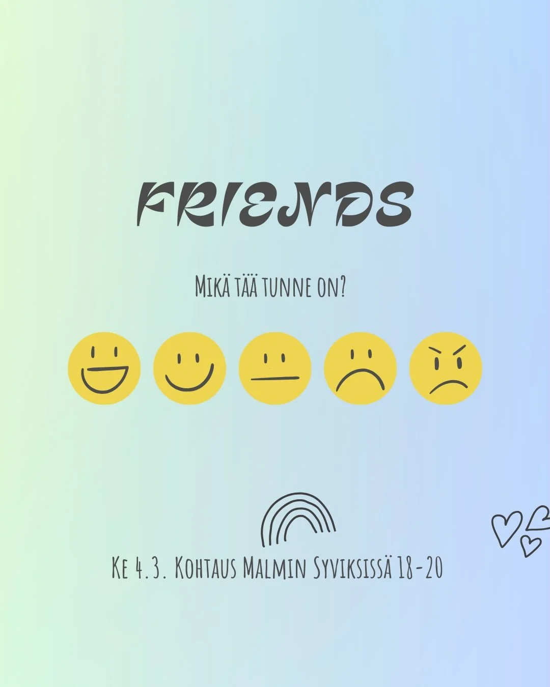 4.3. Malmin Syviksiss&auml;: Mik&auml; tunne t&auml;&auml; on? 1/5

Joskus fiilis iskee p&auml;&auml;lle eik&auml; tied&auml; mist&auml; se tuli. Yht&auml;kki&auml; &auml;rsytt&auml;&auml;, itkett&auml;&auml; tai tekee mieli vet&auml;&auml; peitto ko