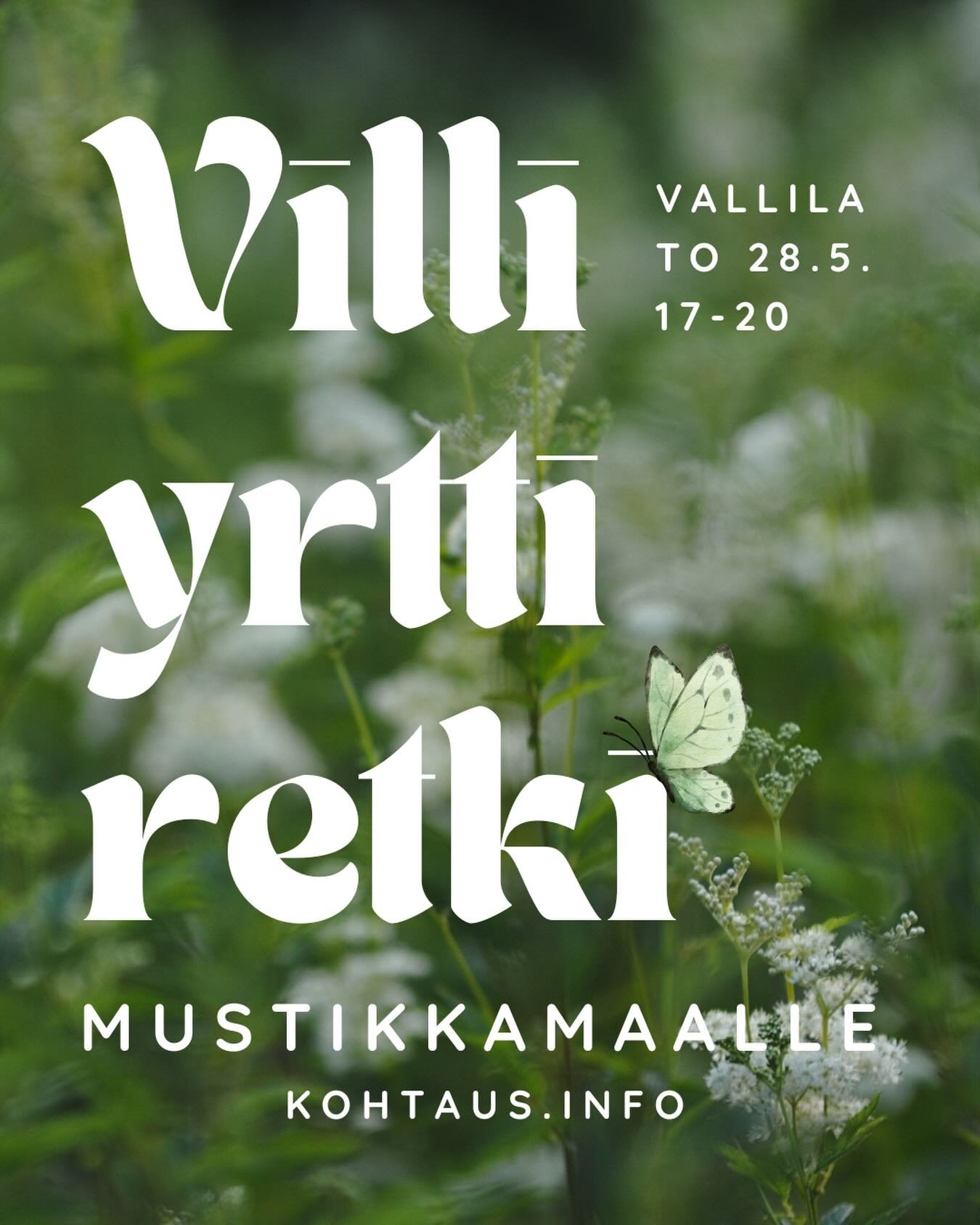 🌱Tervetuloa opastetulle villiyrttiretkelle🌱 

🐝 Torstaina 28.5. klo 17-20

📍 Mustikkamaa, yhteisl&auml;ht&ouml; Kohtaus Vallilasta klo 17

🌿 Kev&auml;tkauden p&auml;&auml;tteeksi Kohtaus vie meid&auml;t retkelle l&auml;hiluontoon! Viime syksyn s