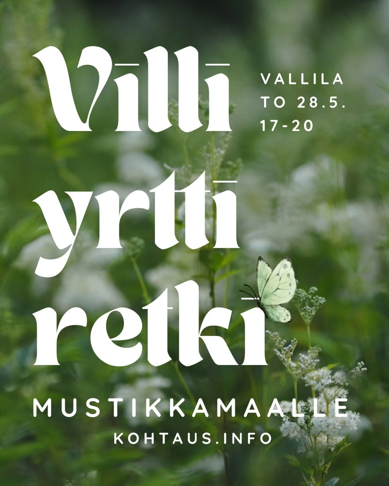 🌱Tervetuloa opastetulle villiyrttiretkelle🌱 

🐝 Torstaina 28.5. klo 17-20

📍 Mustikkamaa, yhteisl&auml;ht&ouml; Kohtaus Vallilasta klo 17

🌿 Kev&auml;tkauden p&auml;&auml;tteeksi Kohtaus vie meid&auml;t retkelle l&auml;hiluontoon! Viime syksyn s