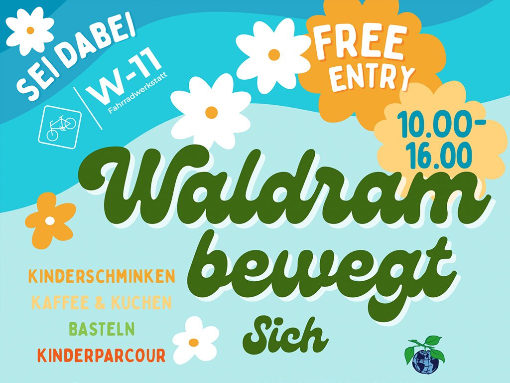 Waldram bewegt sich