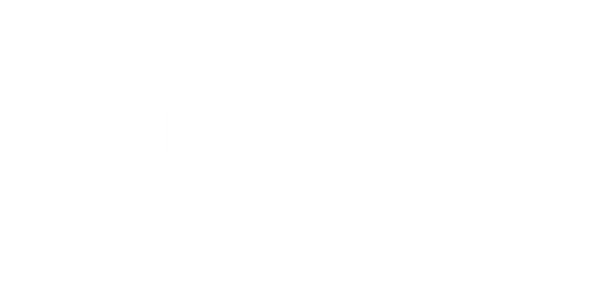 Logo of Chalmers Ventures with black background and white text.