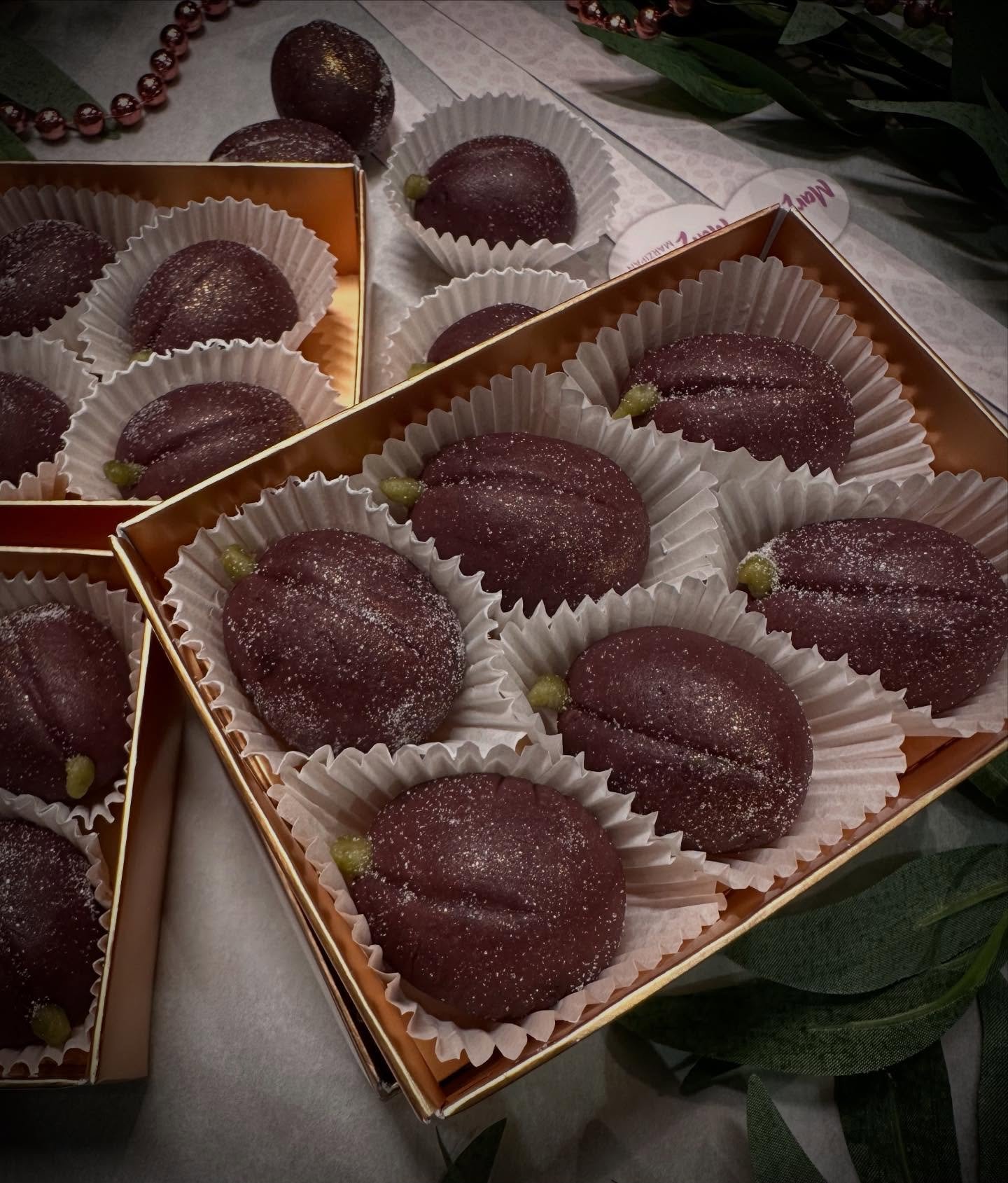 If you can&rsquo;t get along to one of our forthcoming markets in the next few weeks, we have a whole heap of marzipan goodies for you to order online at Marzilicious.co.uk 
From scrumptious plums through to our hamper full of goodies, we have everyt