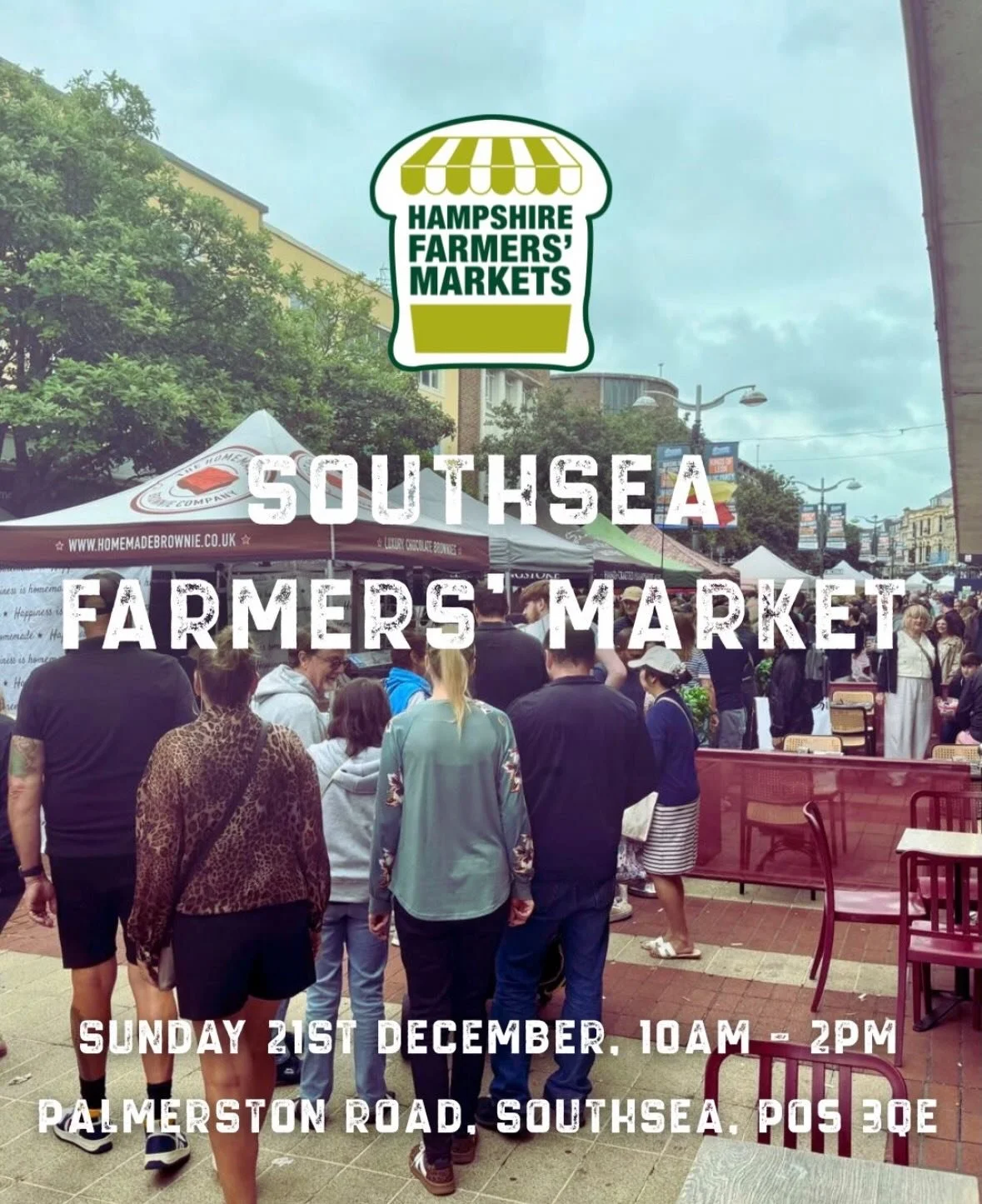 Tomorrow will be our final market of the year! 
 We will be on home turf in Southsea for the @hantsmarkets from 10-2pm with all our Christmas marzipan goodies. See you there all you lovely marzifans!

#marzipan #christmasmarzipan #christmasfoodgifts 