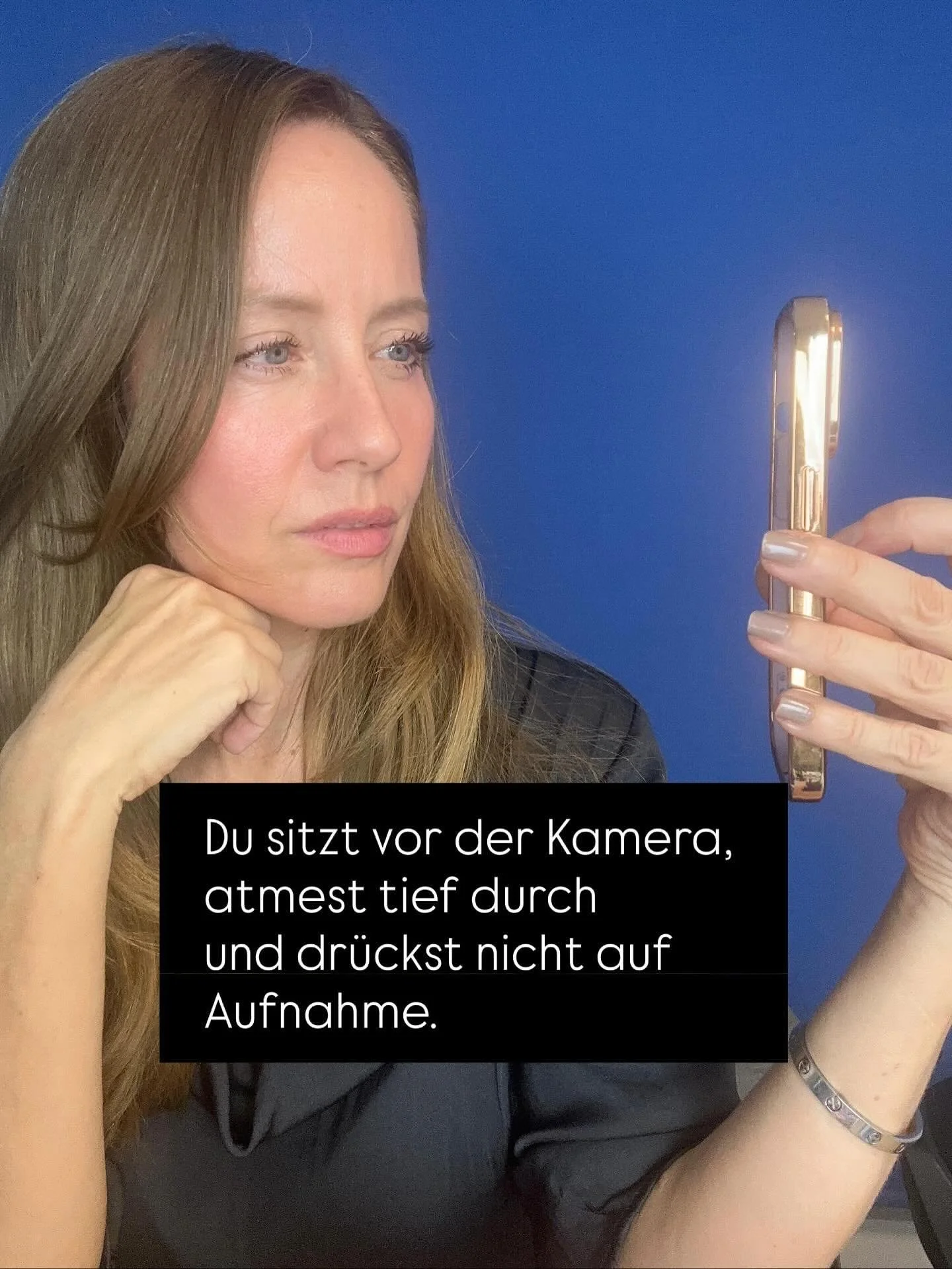 Viele Expertinnen wissen alles &uuml;ber Strategien, Funnels und Content aber kaum etwas &uuml;ber sich selbst.

&Uuml;ber ihr Selbstbild, ihre Kommunikation, ihre Pr&auml;senz und ihren Mut.

Genau da liegen die Missing 50%.
Nicht in Technik oder To