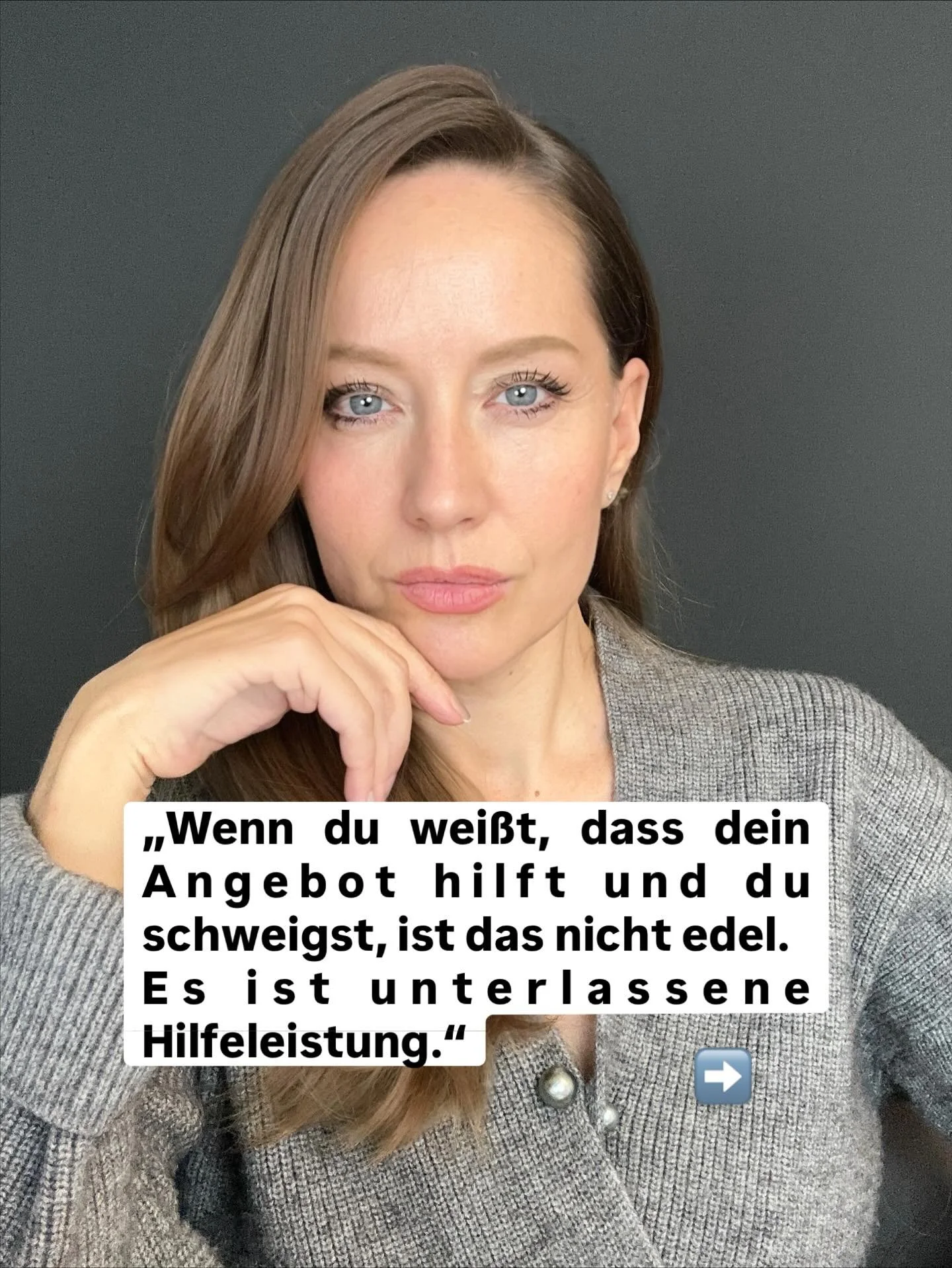 📌 Link in der Bio oder schreib &bdquo;Webinar&ldquo; in die Kommentare.

In meinem neuen Webinar am 2. oder 4. Dezember sprechen wir genau &uuml;ber solche F&auml;lle:
Menschen, die echte Expertise haben, die anderen hilft, aber es nicht klar ausspr