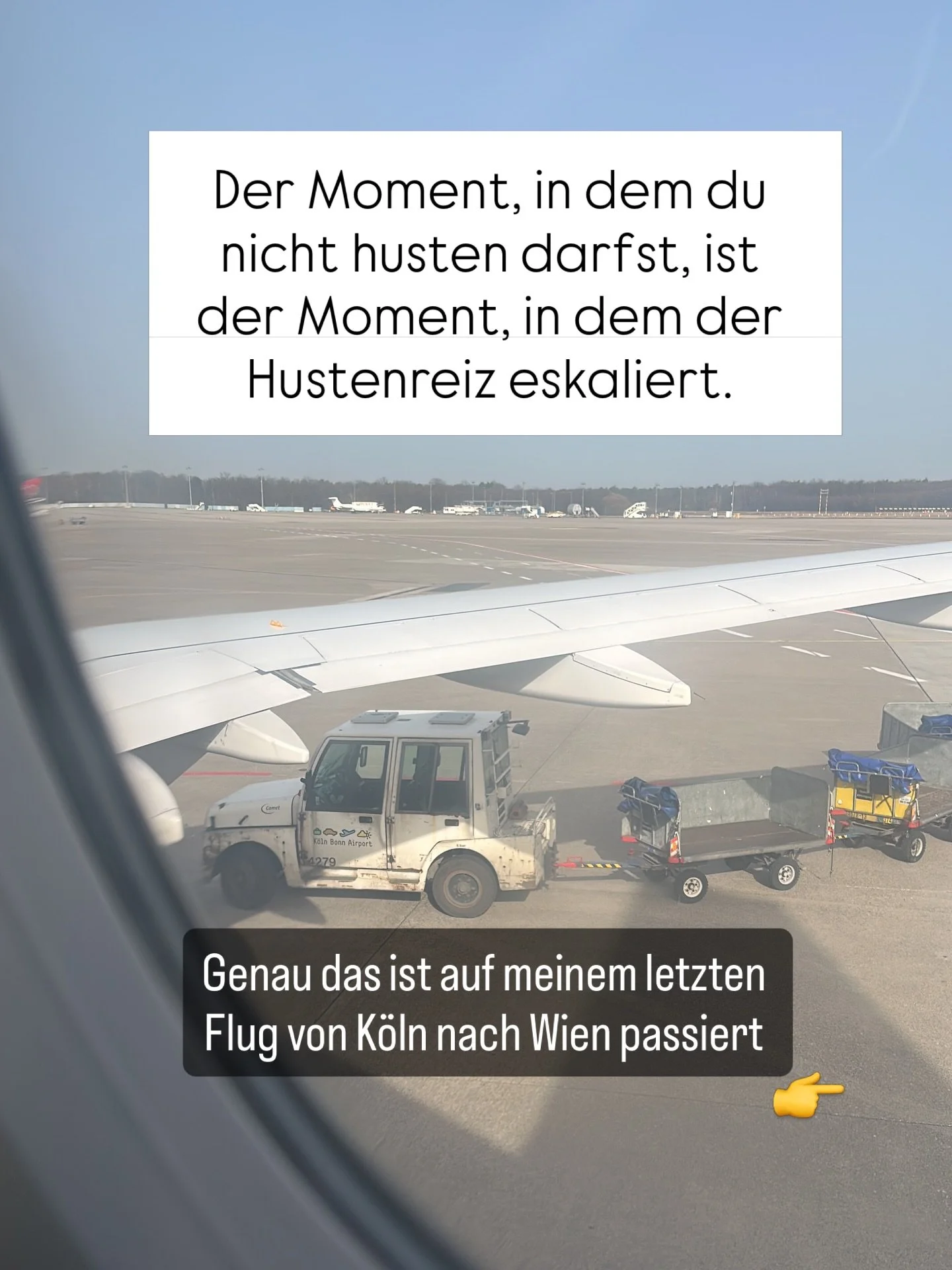 Als Stimm- und Kommunikationstrainerin beobachte ich das immer wieder &ndash; und habe es selbst unz&auml;hlige Male erlebt:

Wenn man nicht husten darf und der Reiz kommt, ist er kaum aufhaltbar.

Je mehr wir versuchen, ihn zu unterdr&uuml;cken,
des