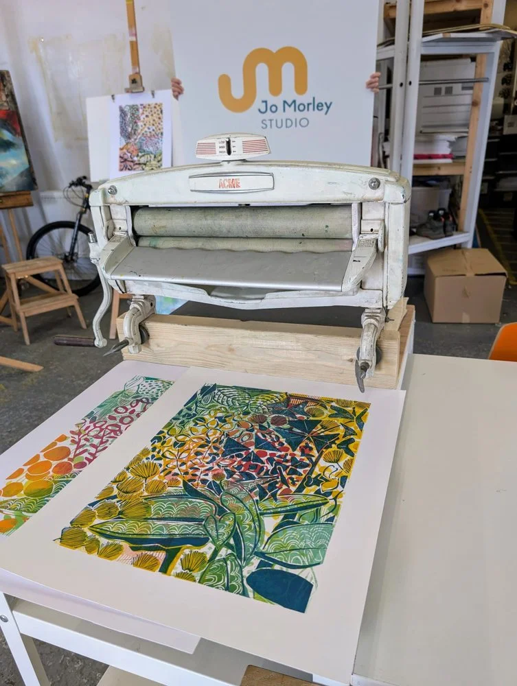 Printmaking workshop in Southampton