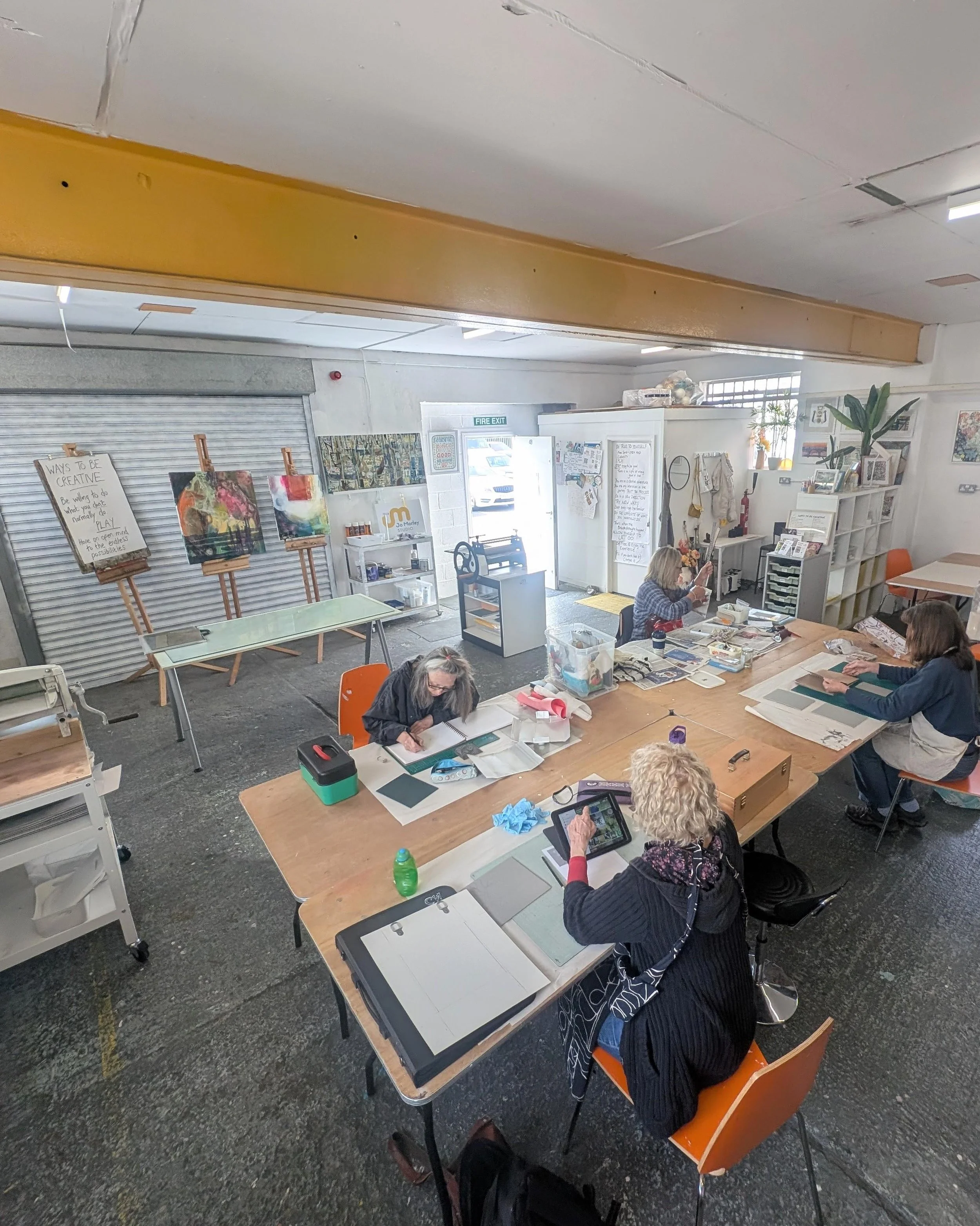 Creatives working together in Southampton