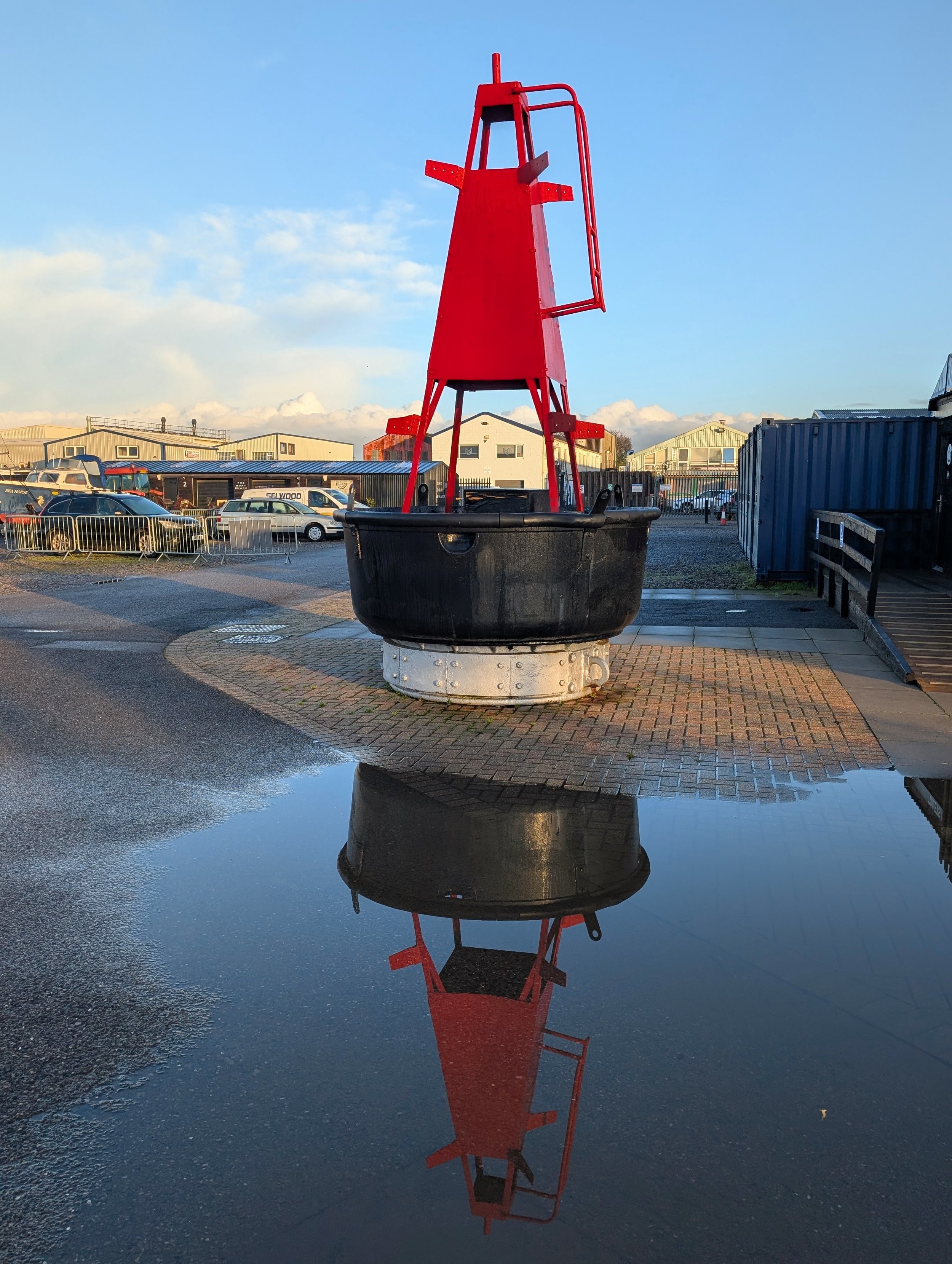 large buoy at Kemps Quay southampton