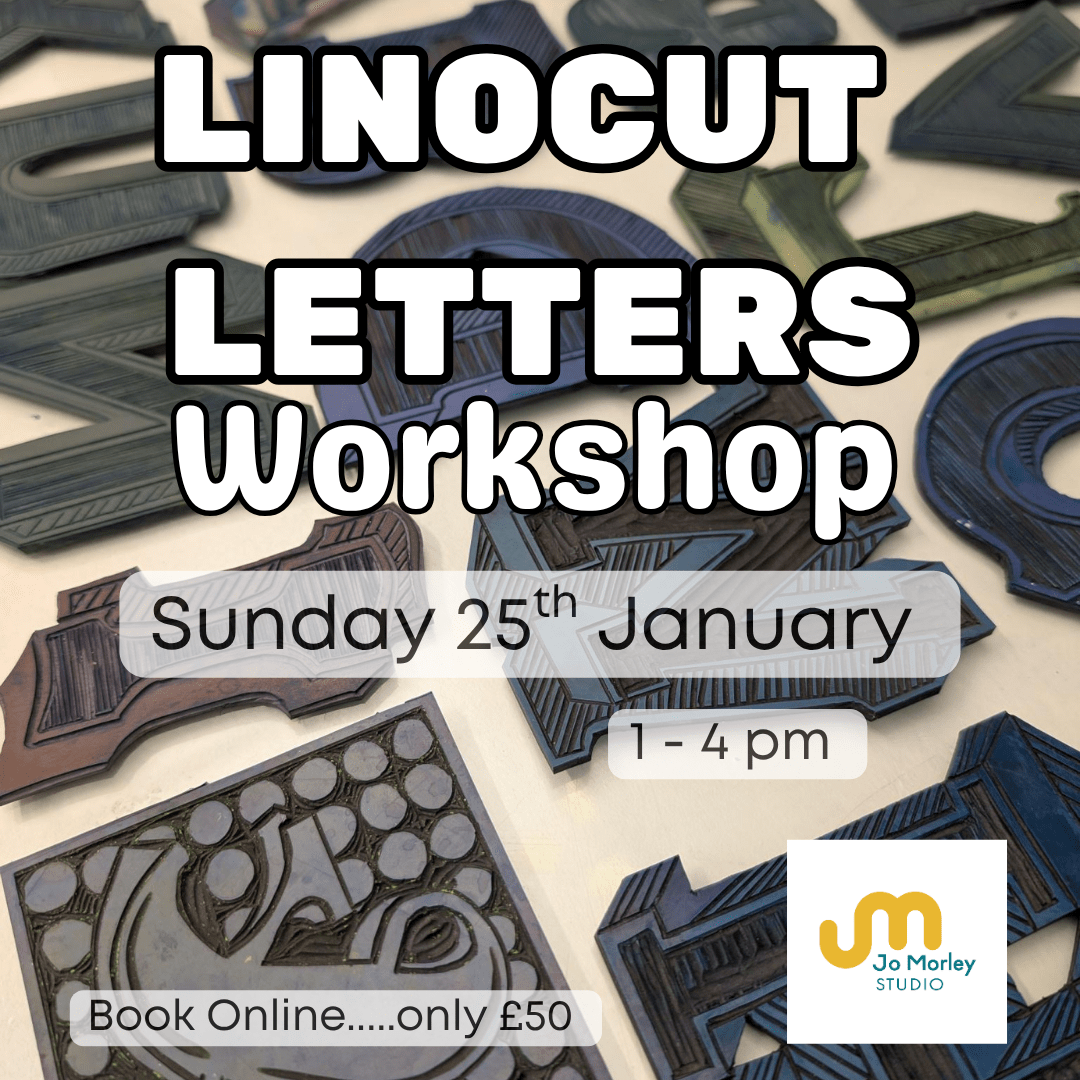 Linocut Letters Workshop | Southampton Printmaking Class — Hampshire ...