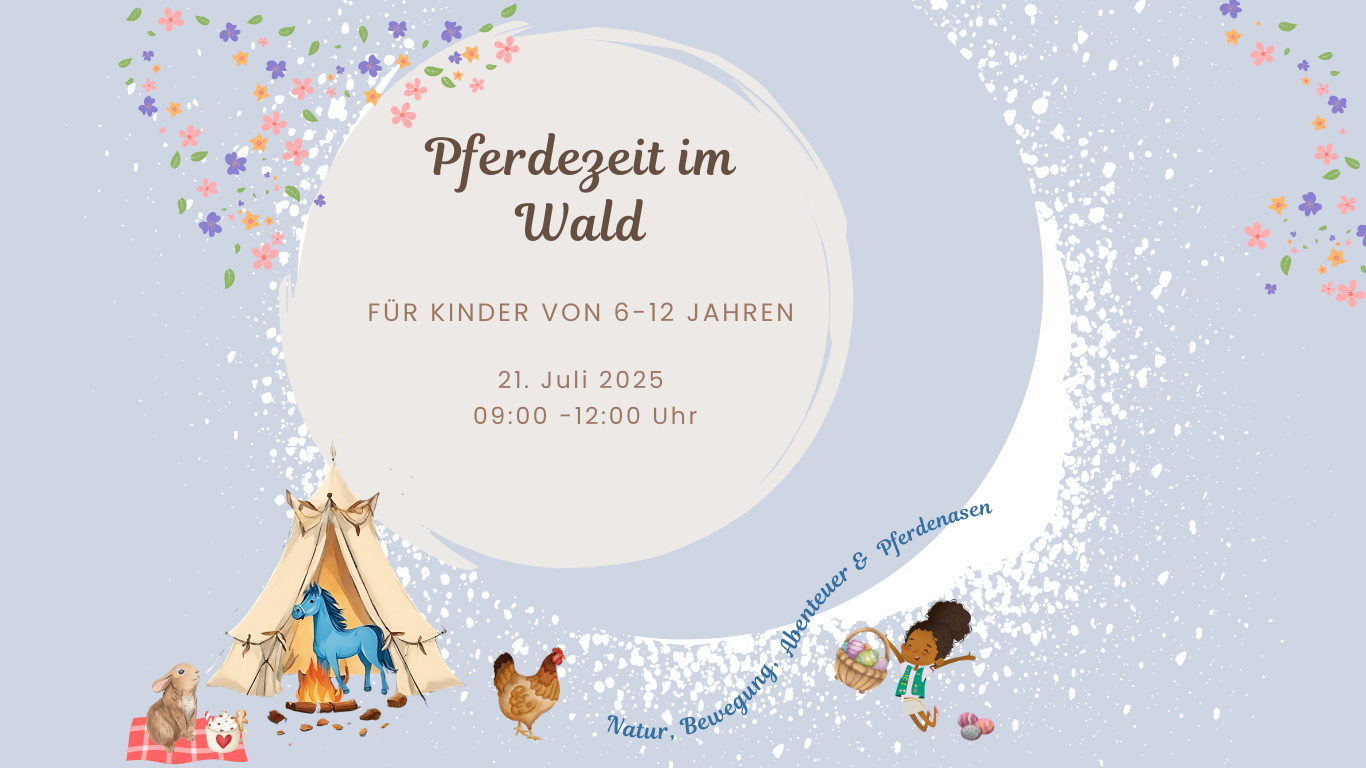 Pferdezeit im Wald