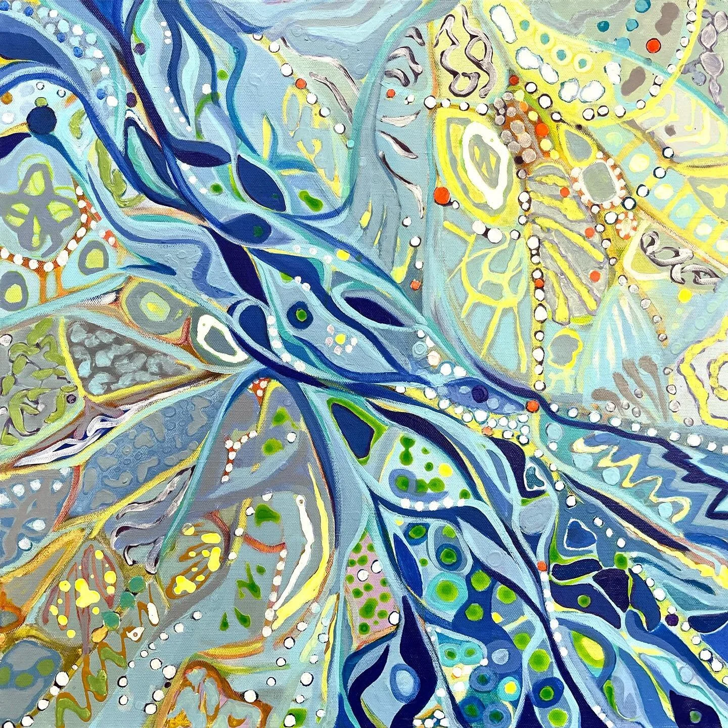 #acrylic #abstract #painting #water #brings #life
#themoleculethatmadeus