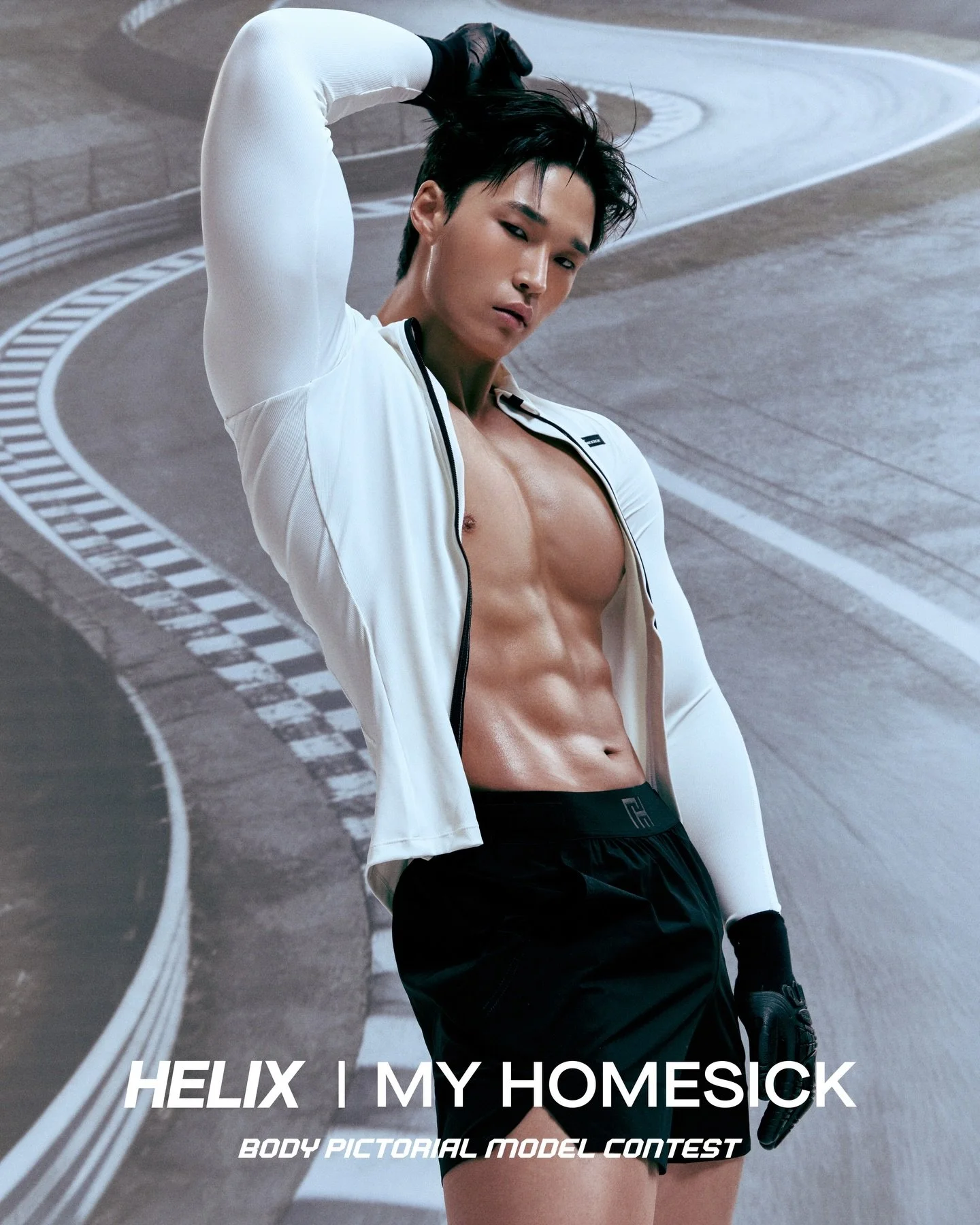 2026 헬릭스 스튜디오 @studio_helix X 마이홈식 @myhomesick
바디 픽토리얼 모델 콘테스트

Photo &amp; Visual Directing @seoyoonwoo
Production Team @agency_helix @directorleejulee 
Hair &amp; make up Shin Kanghee , Shin Han-nah

Creative Director @myhomesick