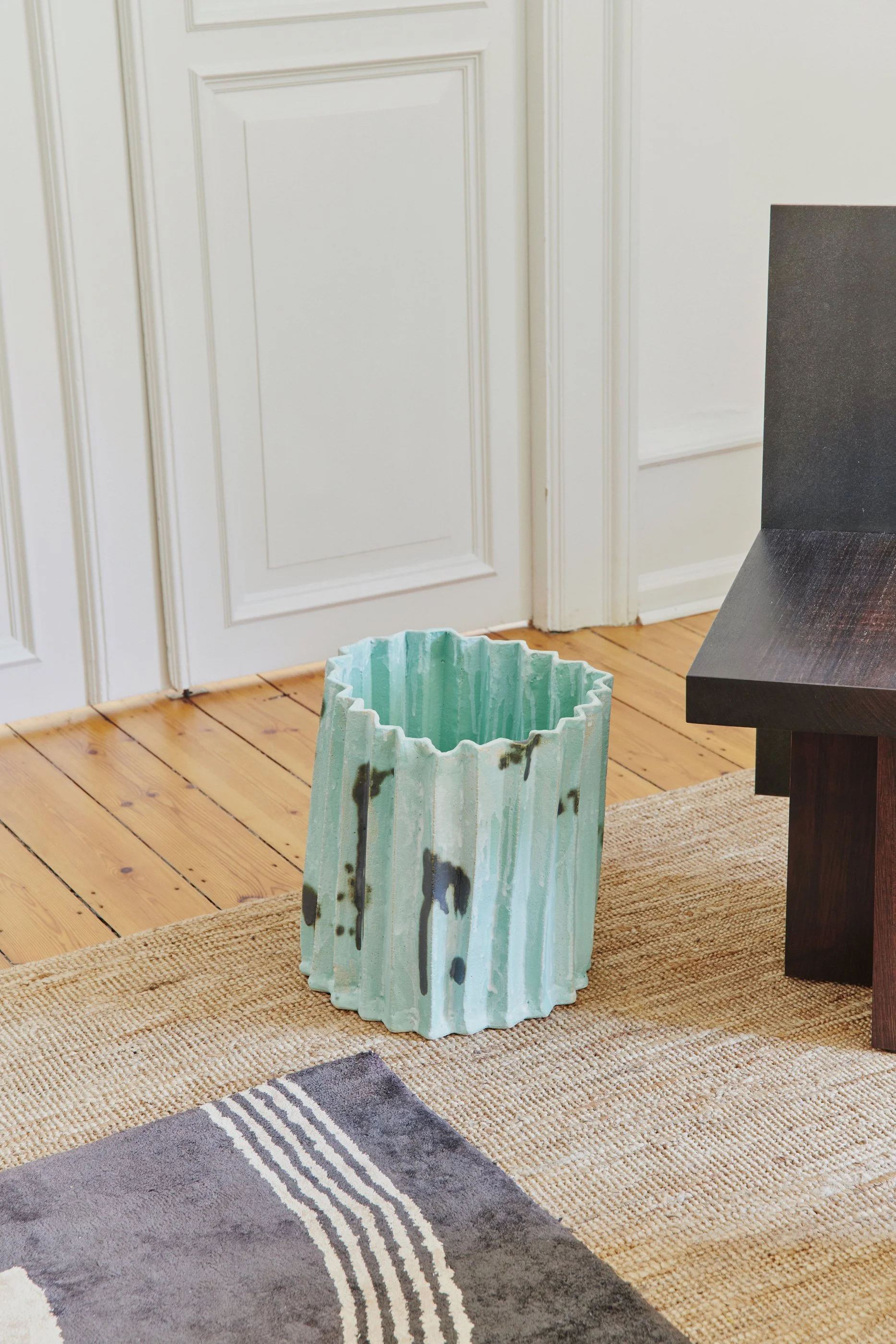 Folded planter by Jordan McDonald (sold)