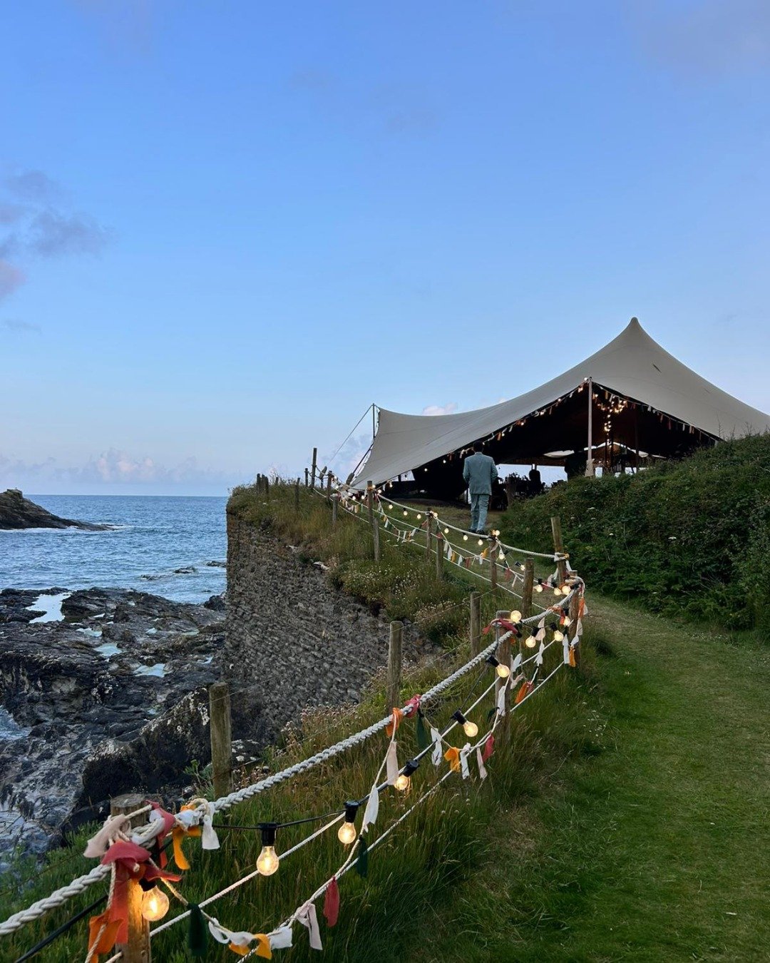We&rsquo;re lucky to call the South West home, and even luckier to work in some of its dreamiest venues 🌿⁠
⁠
From Devon farm weddings to Cornish coast gatherings, we go where the party takes us (and bring the A-team while we&rsquo;re at it).

📍Phot