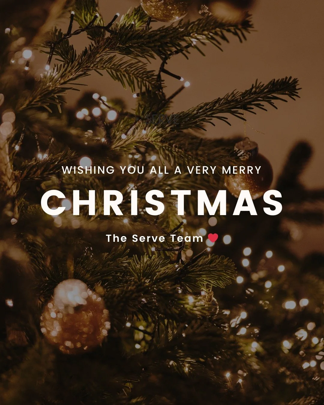 From our team to yours&hellip; Merry Christmas 🎄✨

We&rsquo;re grateful for every event we&rsquo;ve staffed, every partnership we&rsquo;ve grown, and every brilliant crew member who&rsquo;s worn the Serve uniform with pride.

Wishing you a cosy, joy