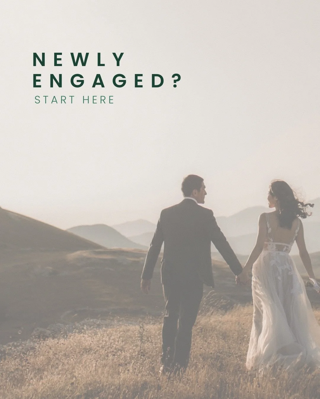 Newly engaged? Congratulations, what an exciting place to be!!

This is the season for celebrating, taking a breath, and beginning to imagine what your day could look like.

When you&rsquo;re ready to start planning, having the right people around yo