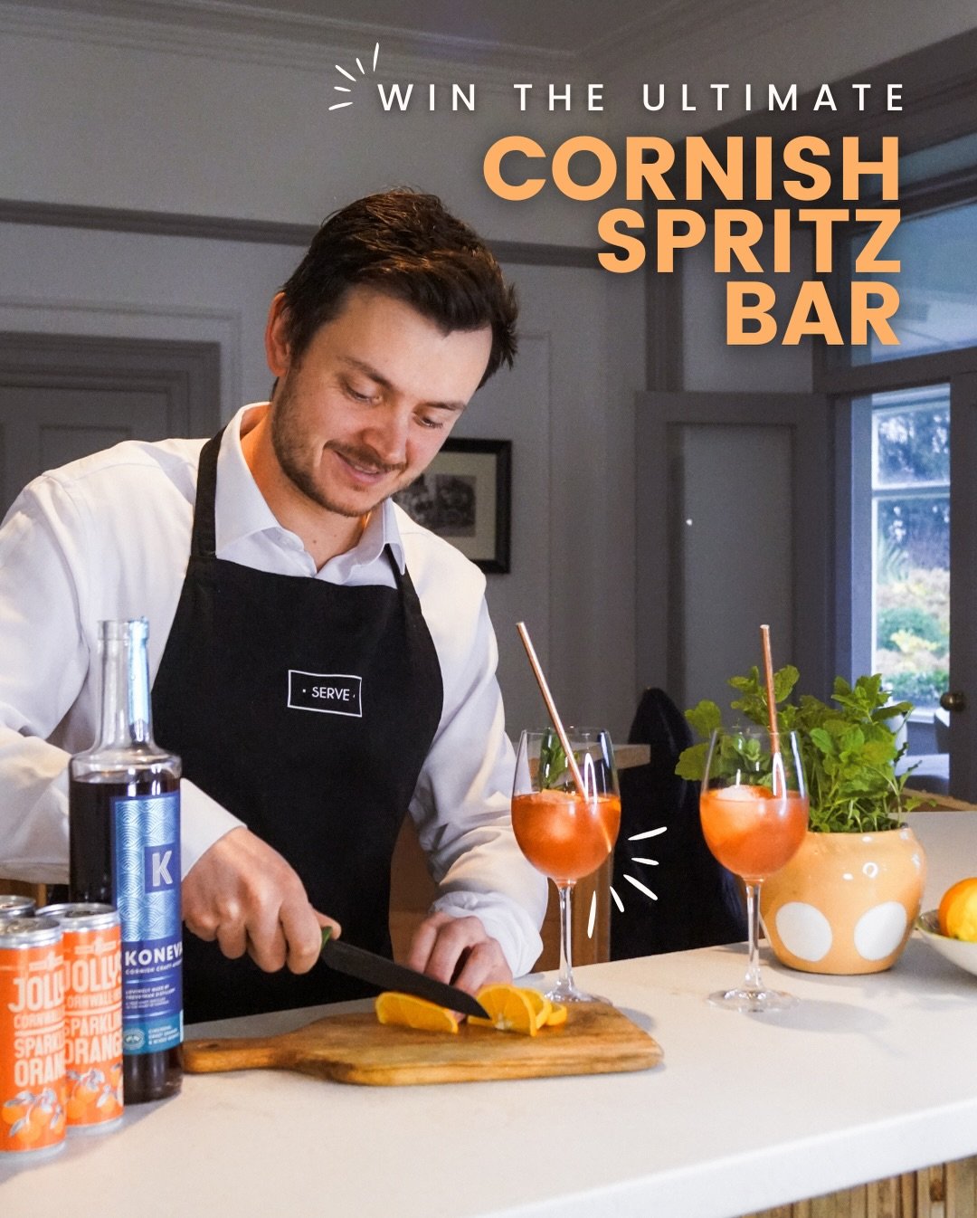 ✨ WIN A CORNISH SPRITZ BAR FOR YOUR WEDDING ✨

We&rsquo;ve teamed up with some of our favourite Cornish event partners to give one couple the ultimate wedding-day drinks moment.

The prize includes:
🍊 A full spritz bar experience for your wedding
🍊