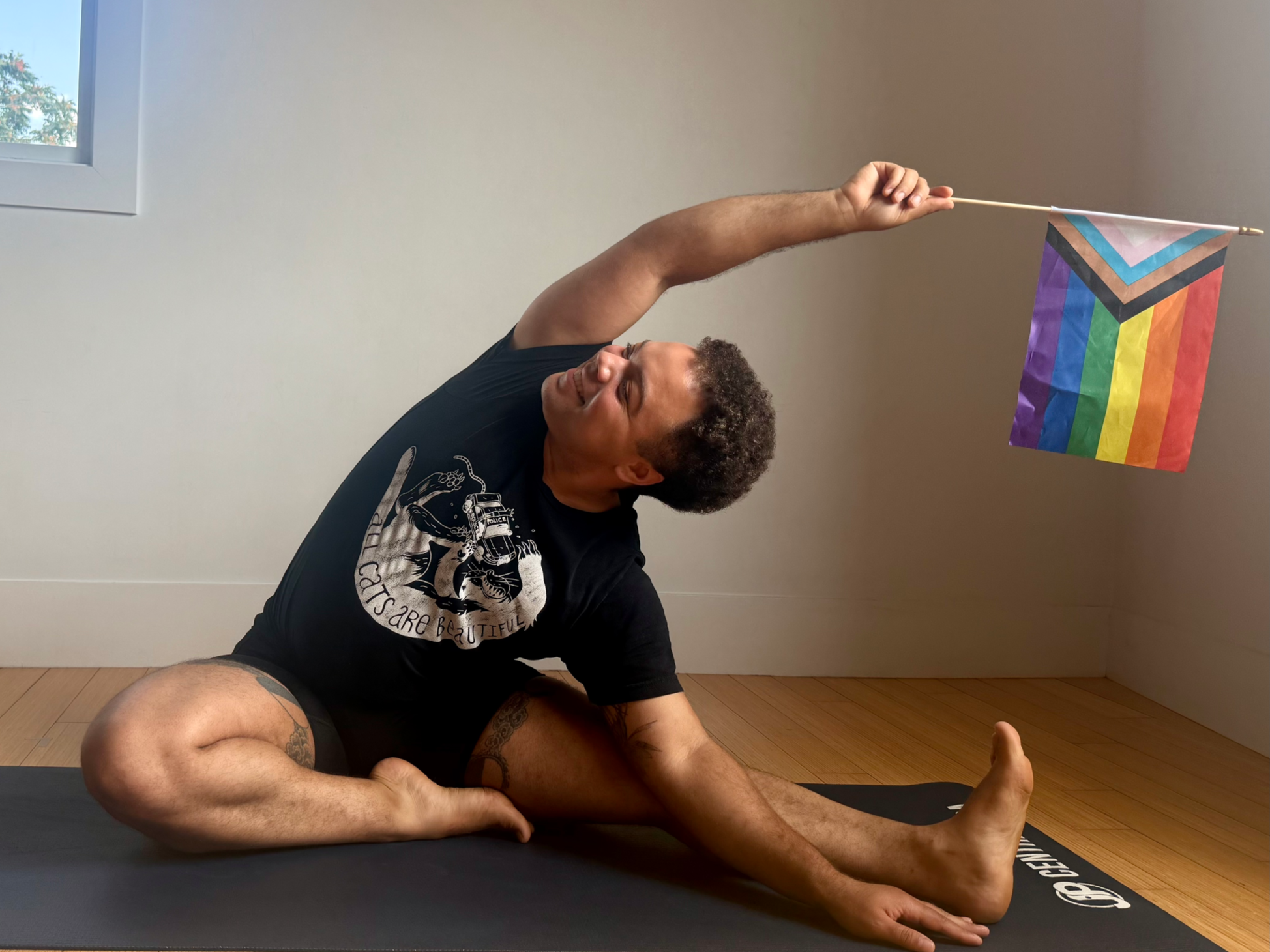 Queer + Trans Community Yoga with Henri Garrison-Desany
