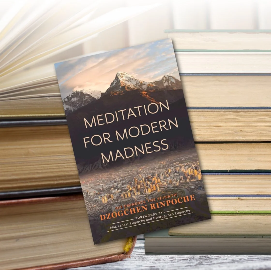 FREE Book Club - Meditation for Modern Madness by Dzogchen Rinpoche