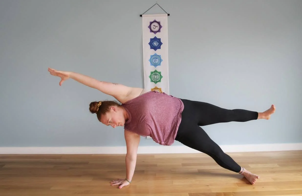 Nikki McMaster Martorano Boston Yoga Teacher Asana Side Plank