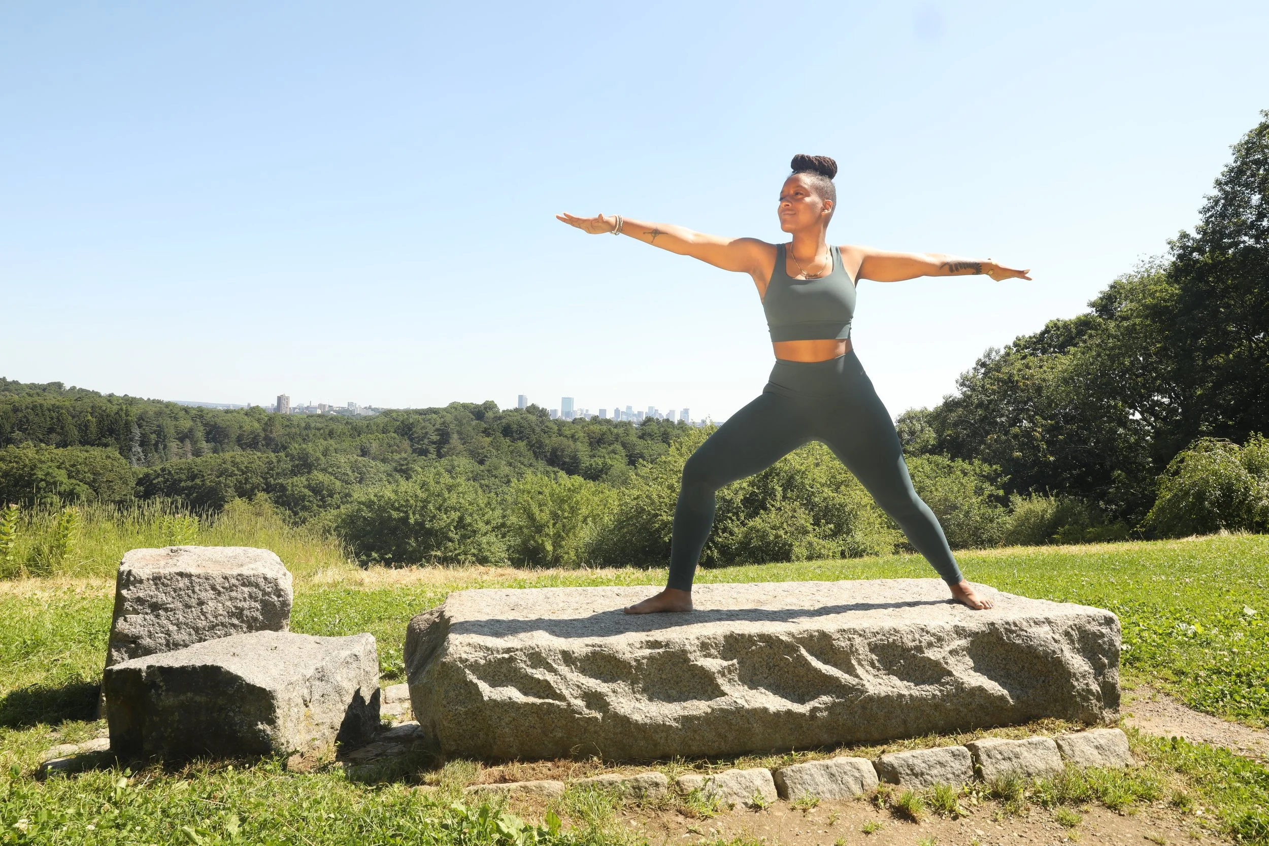 Chanelle John Boston Yoga Teacher Asana