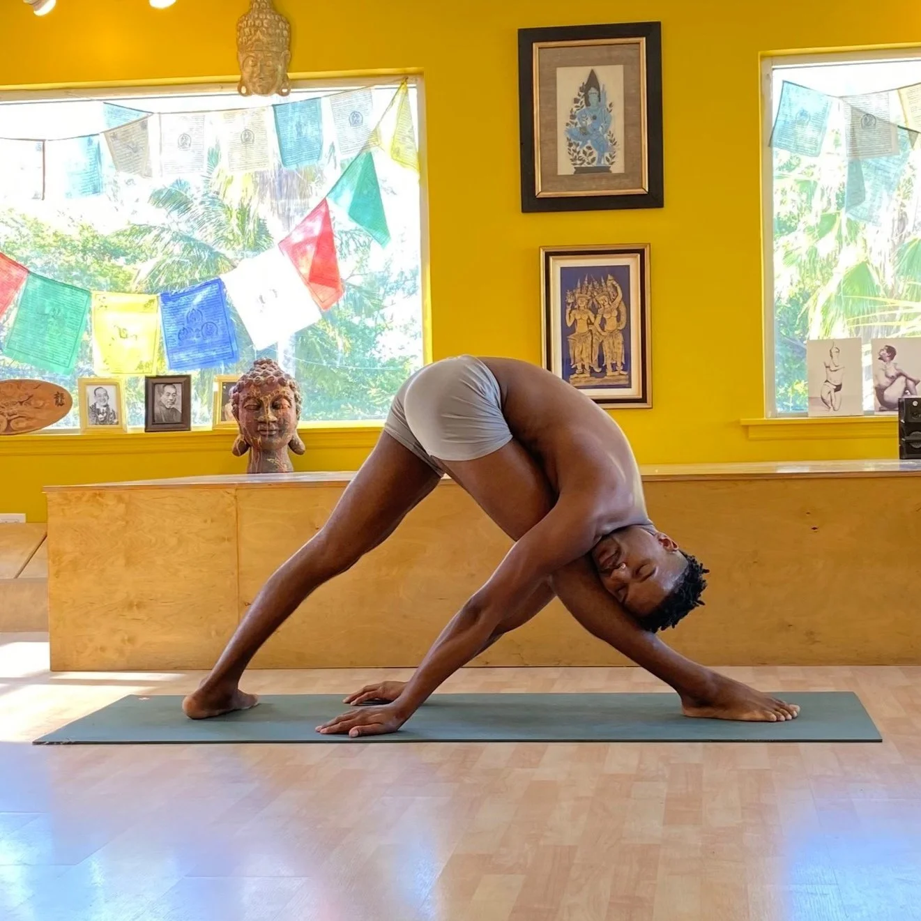 Mychal A Bryan Boston Yoga Teacher Iyengar Yoga Pyramid