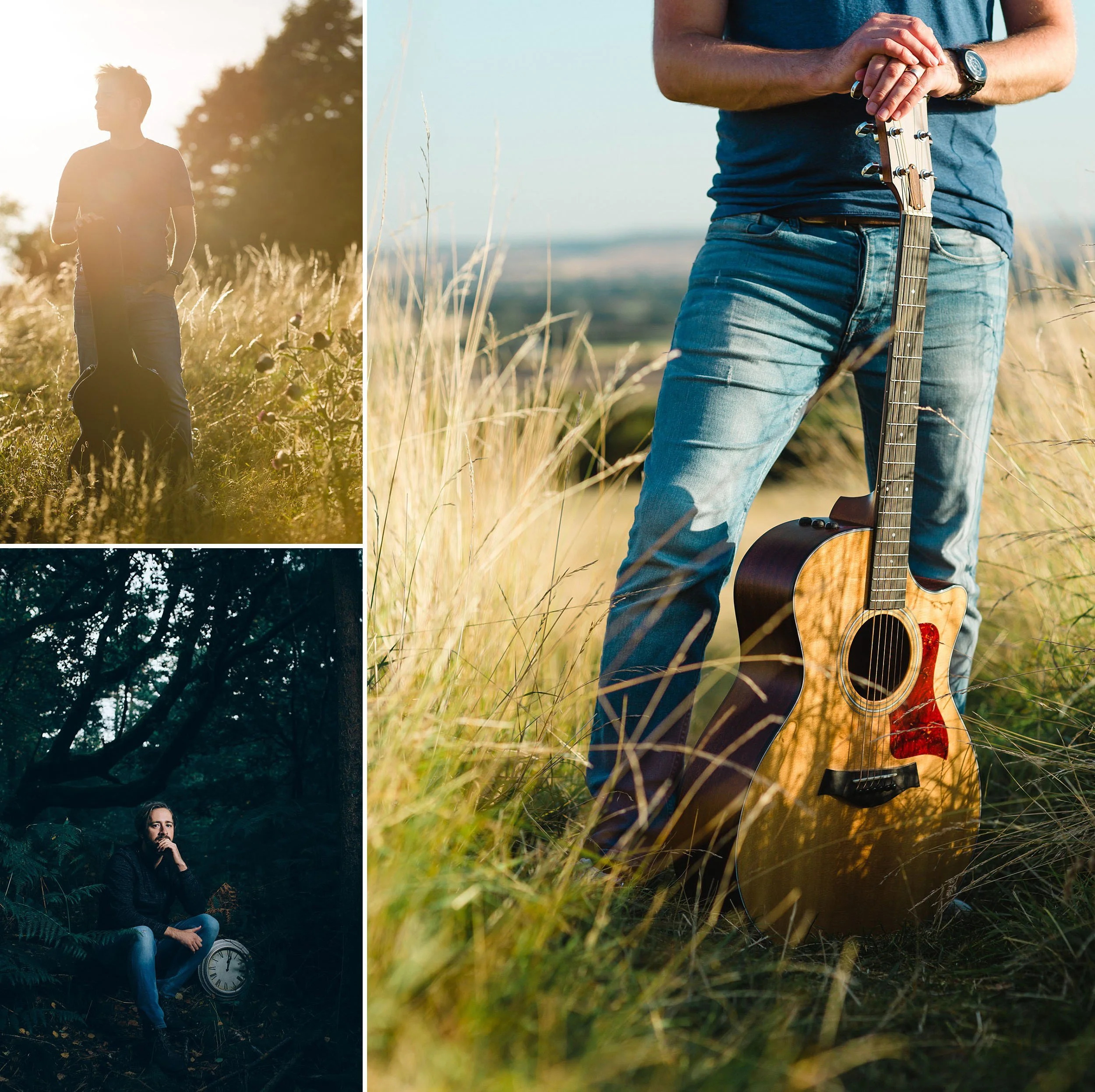 Shooting Album covers for Musician Tim Light — RICHARD WAKEFIELD