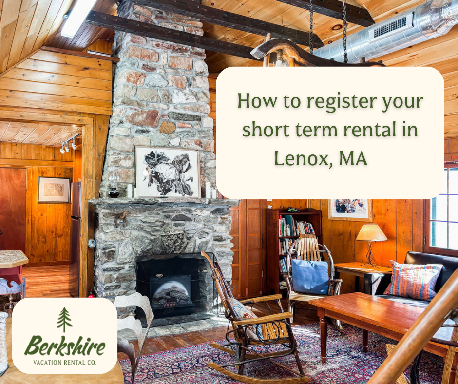 How to Register your Short Term Rental in Lenox Massachusetts
