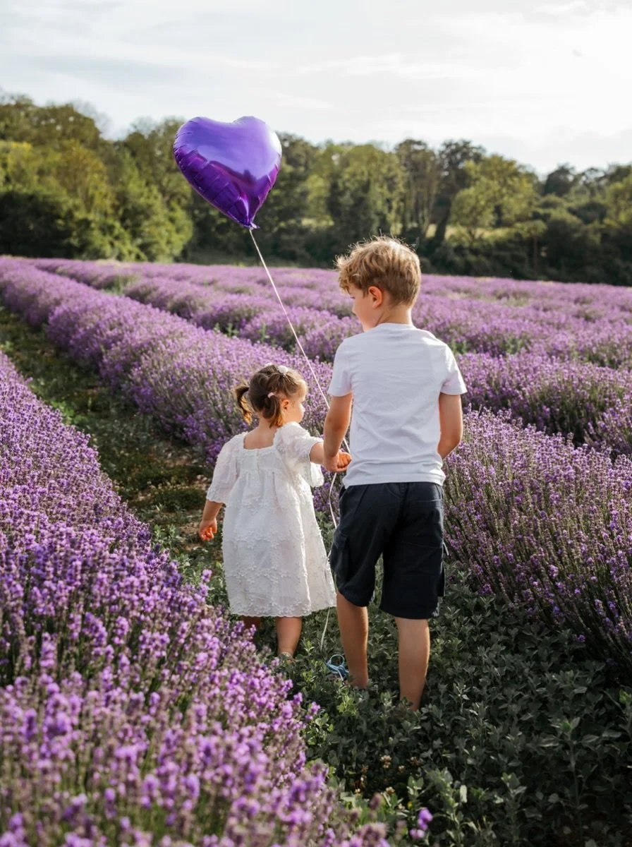 It&rsquo;s your 2nd Birthday and you and your Big Bro take a wander through the lavender fields 💜

What a beautiful summer full of special memories it&rsquo;s been 

@locationfarm