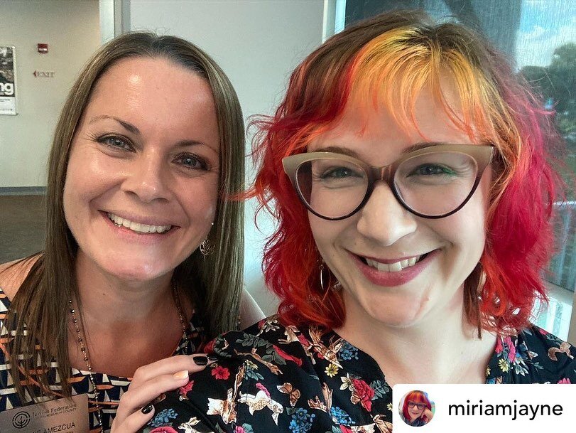 🙌🎉 Posted @withrepost &bull; @miriamjayne People! Telling stories! Such a joy. Thanks, Jewish Federation of Palm Beach. Happy to have been a small part of your journey.