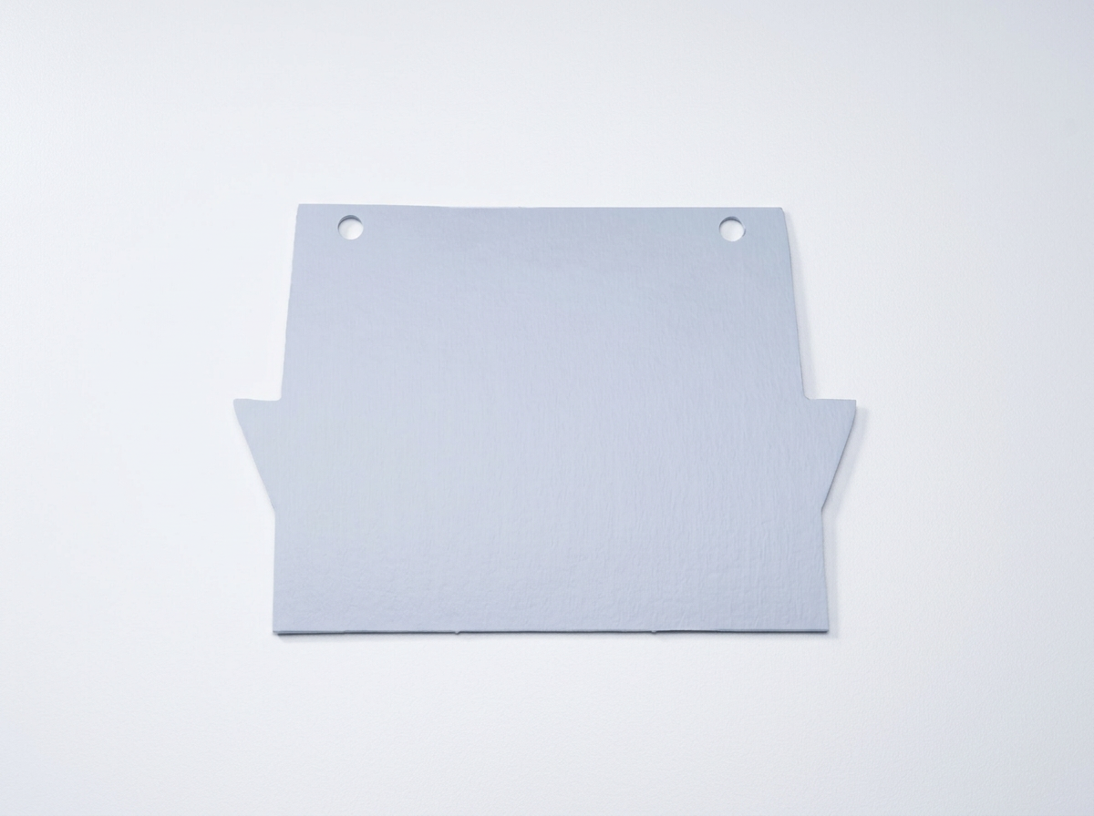 Papier presse Blanc avec support - 10